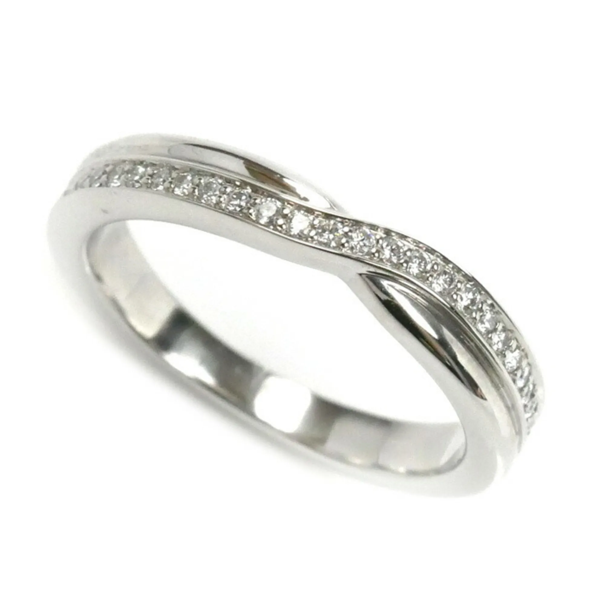 HARRY WINSTON Silver Diamond Ring