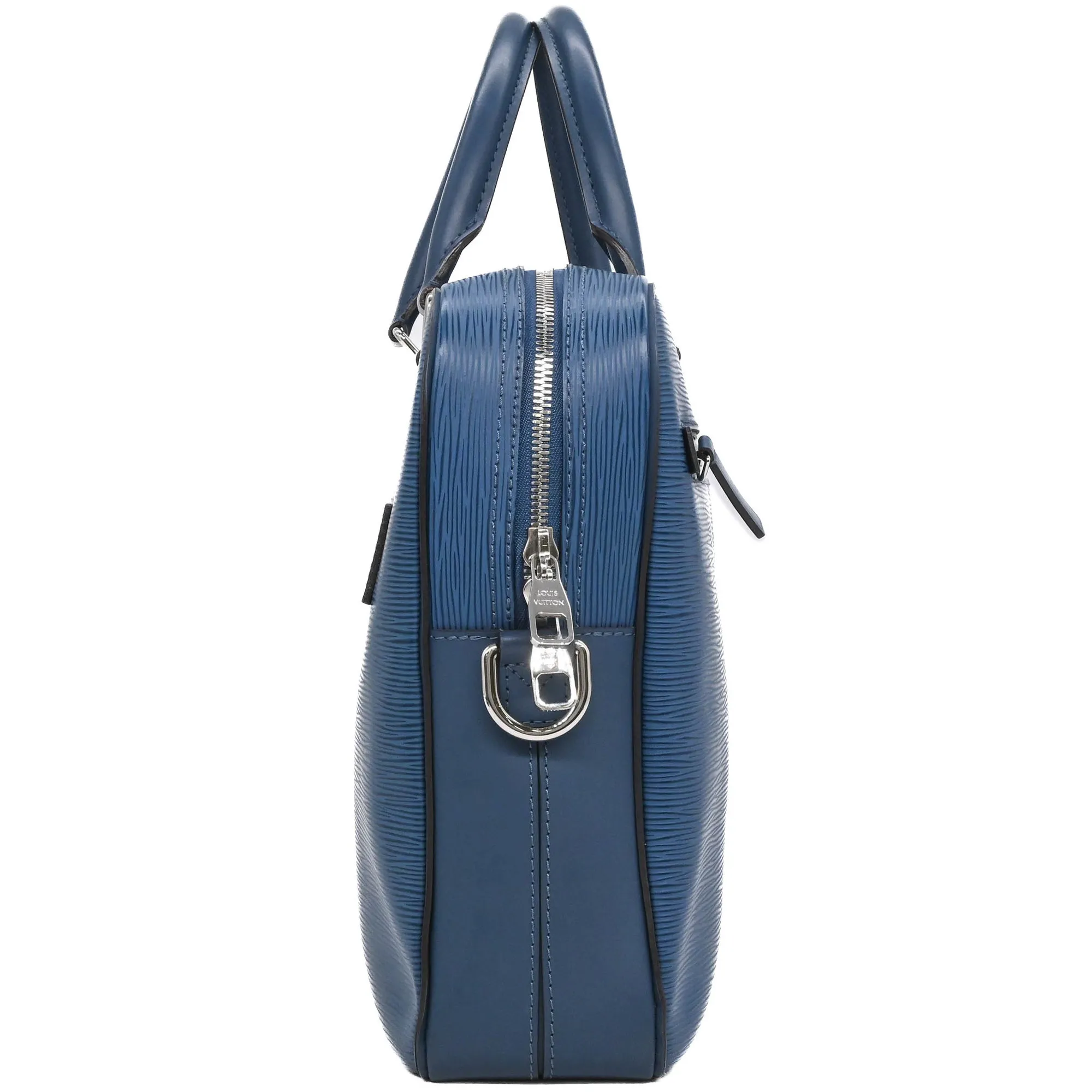 LOUIS VUITTON Blue Leather Bag