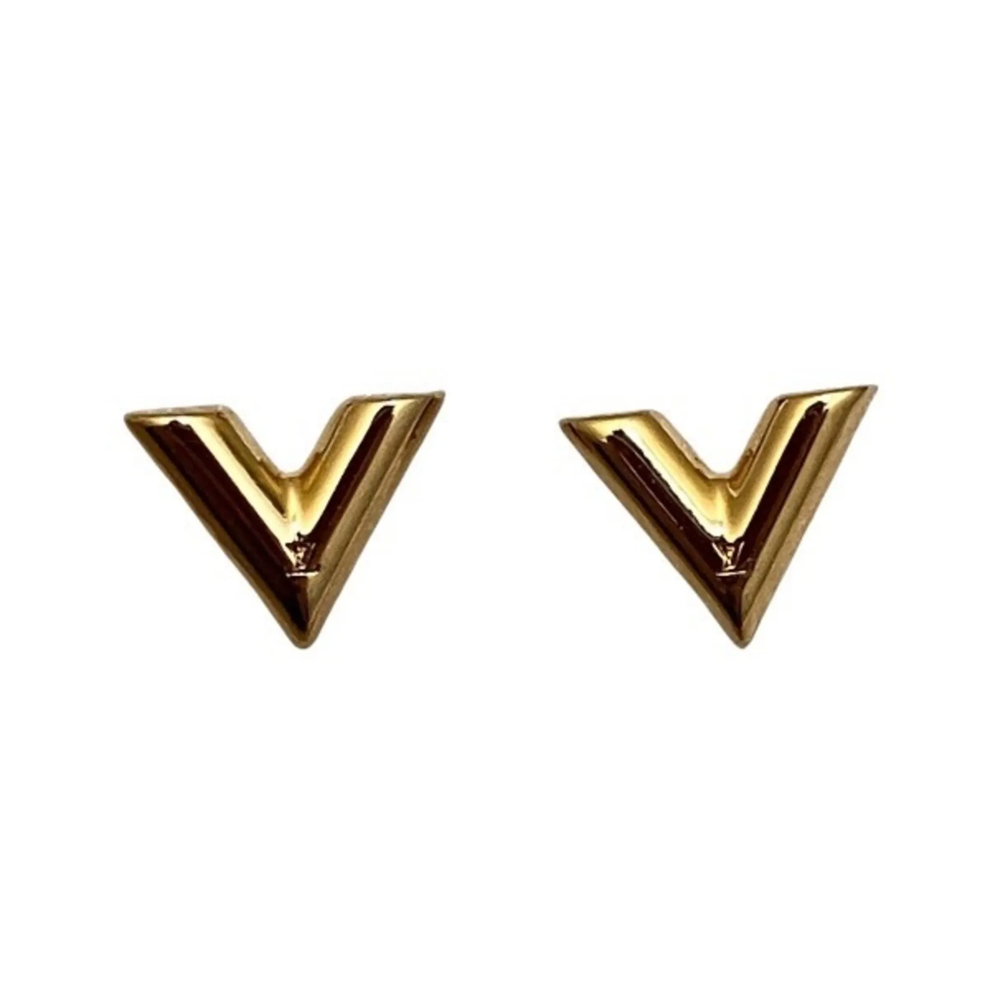 LOUIS VUITTON Gold Earrings