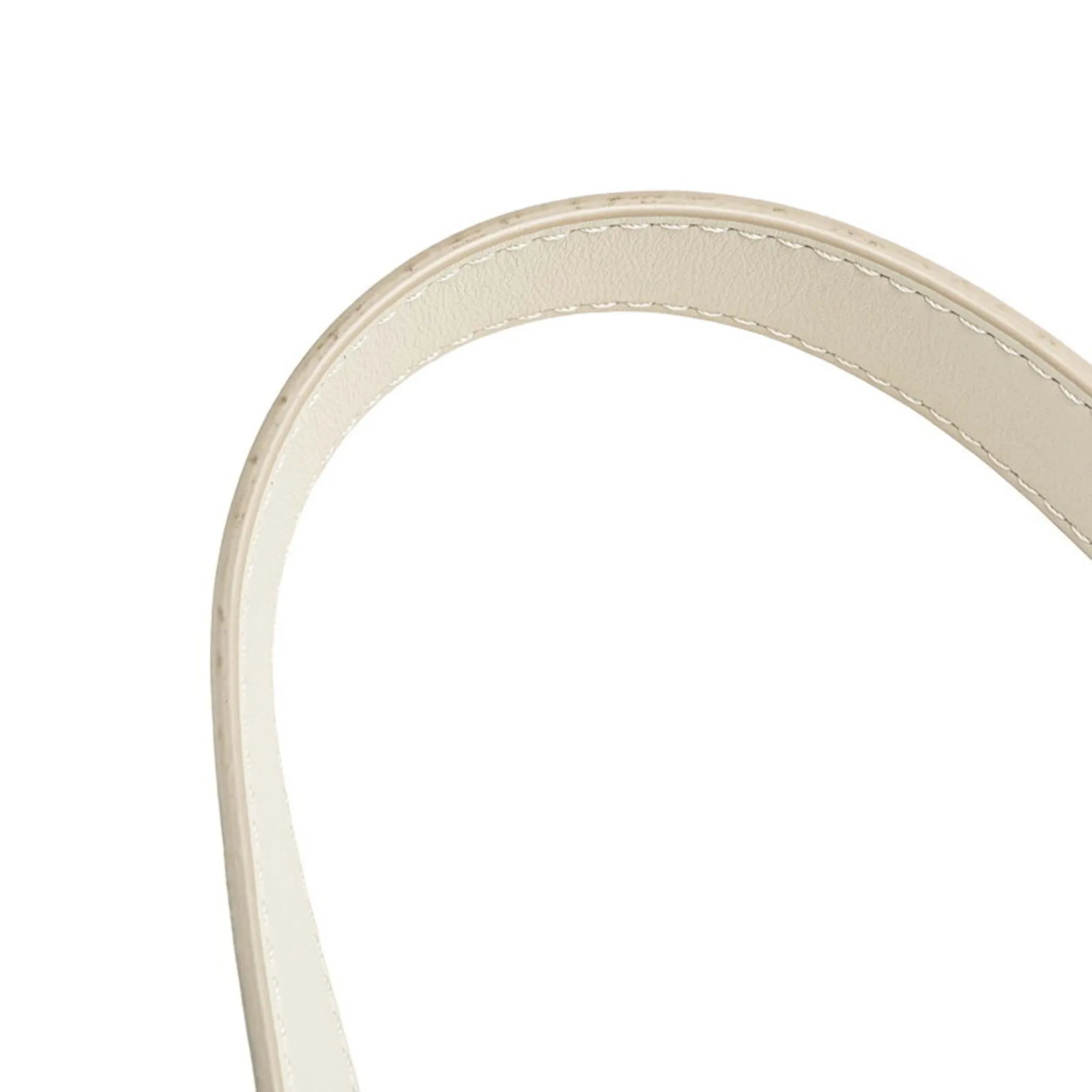 LOEWE White Leather Hammock Shoulder Bag