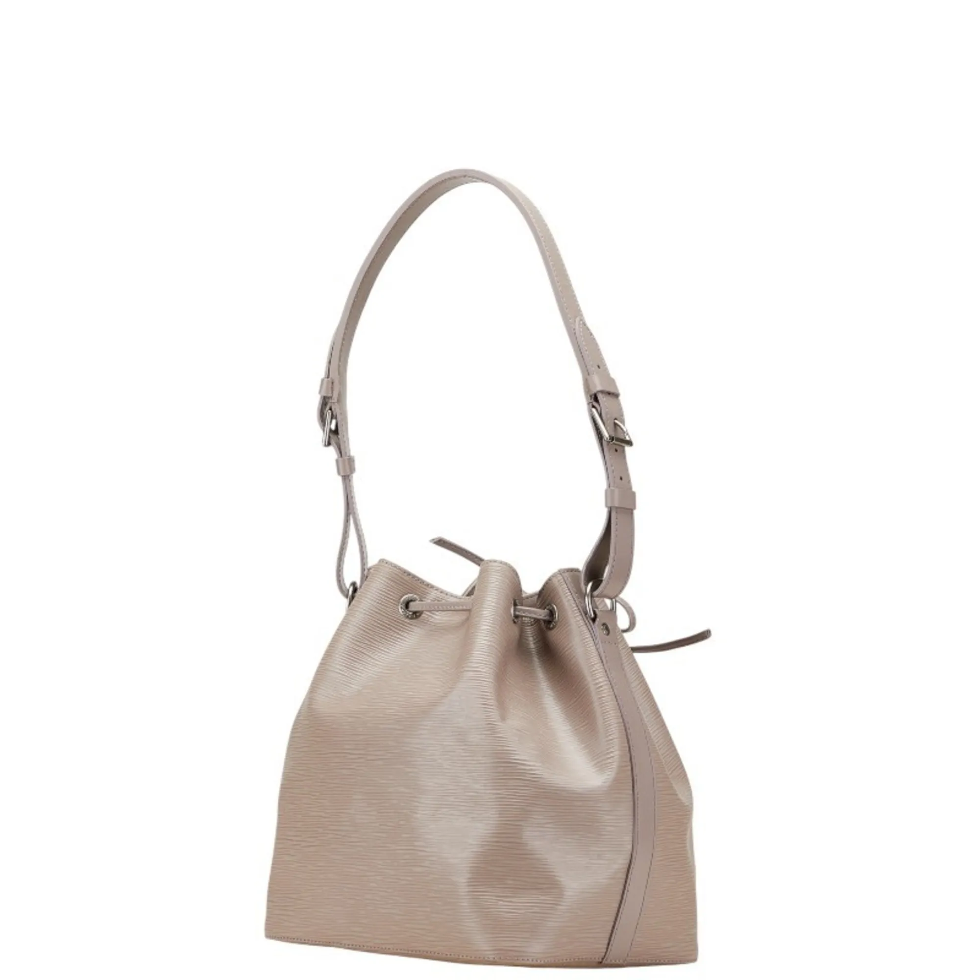 LOUIS VUITTON Purple Leather Shoulder Bag