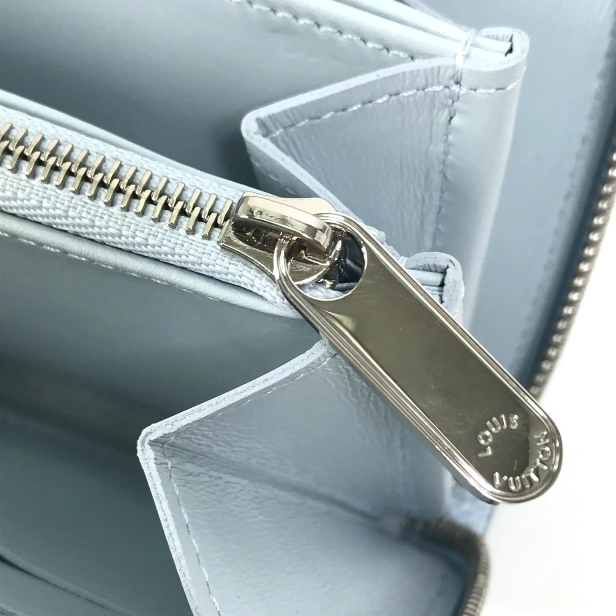 LOUIS VUITTON Blue Monogram Wallet