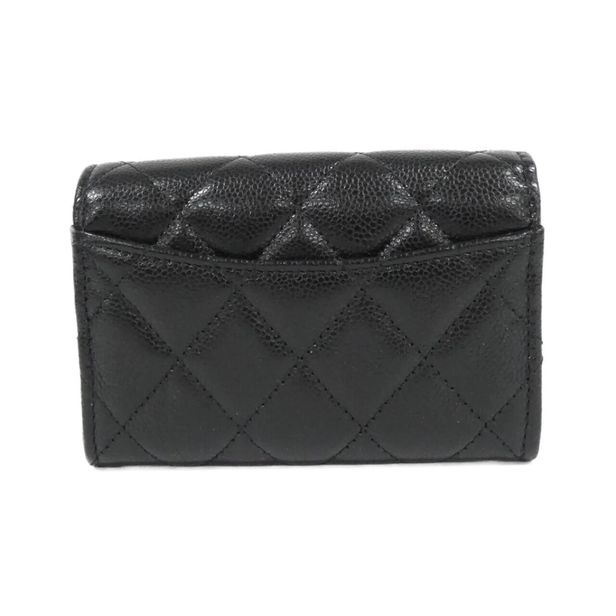 CHANEL Black Card Holder
