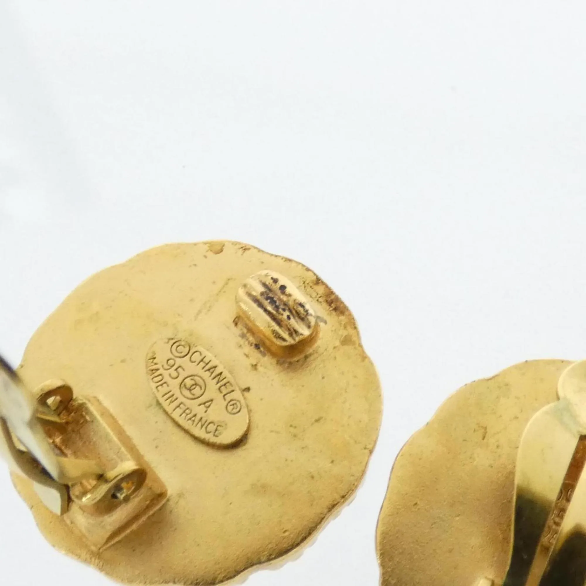 CHANEL Gold Earrings