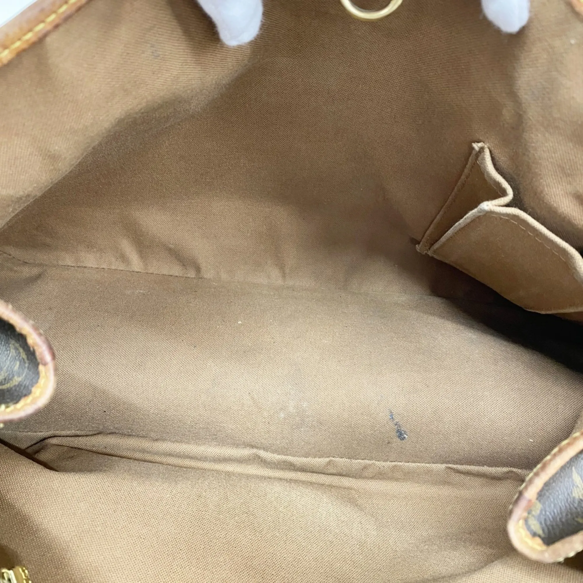 LOUIS VUITTON Brown Monogram Tote Bag