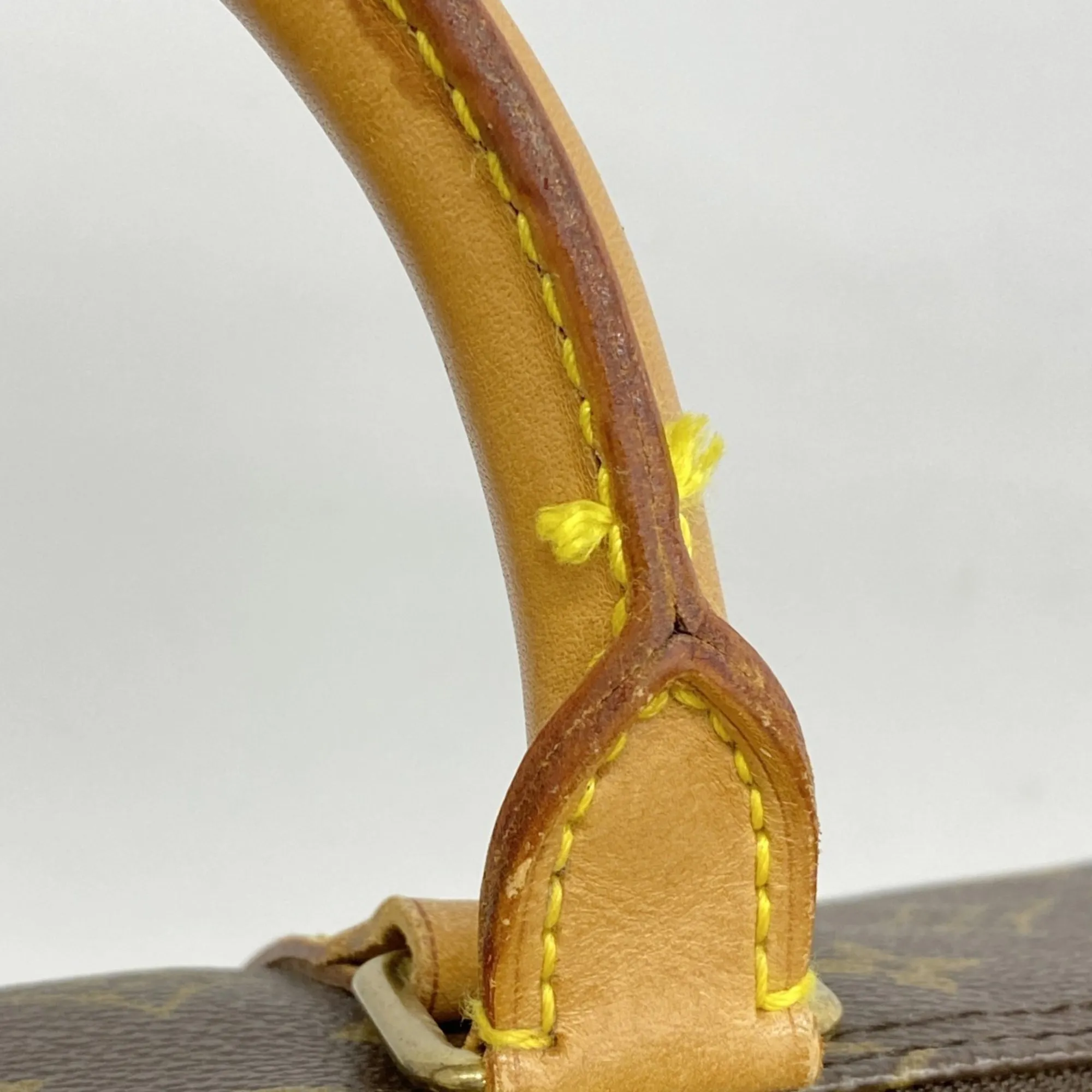 LOUIS VUITTON Brown Monogram Keepall Bandouliere 55 Boston Bag