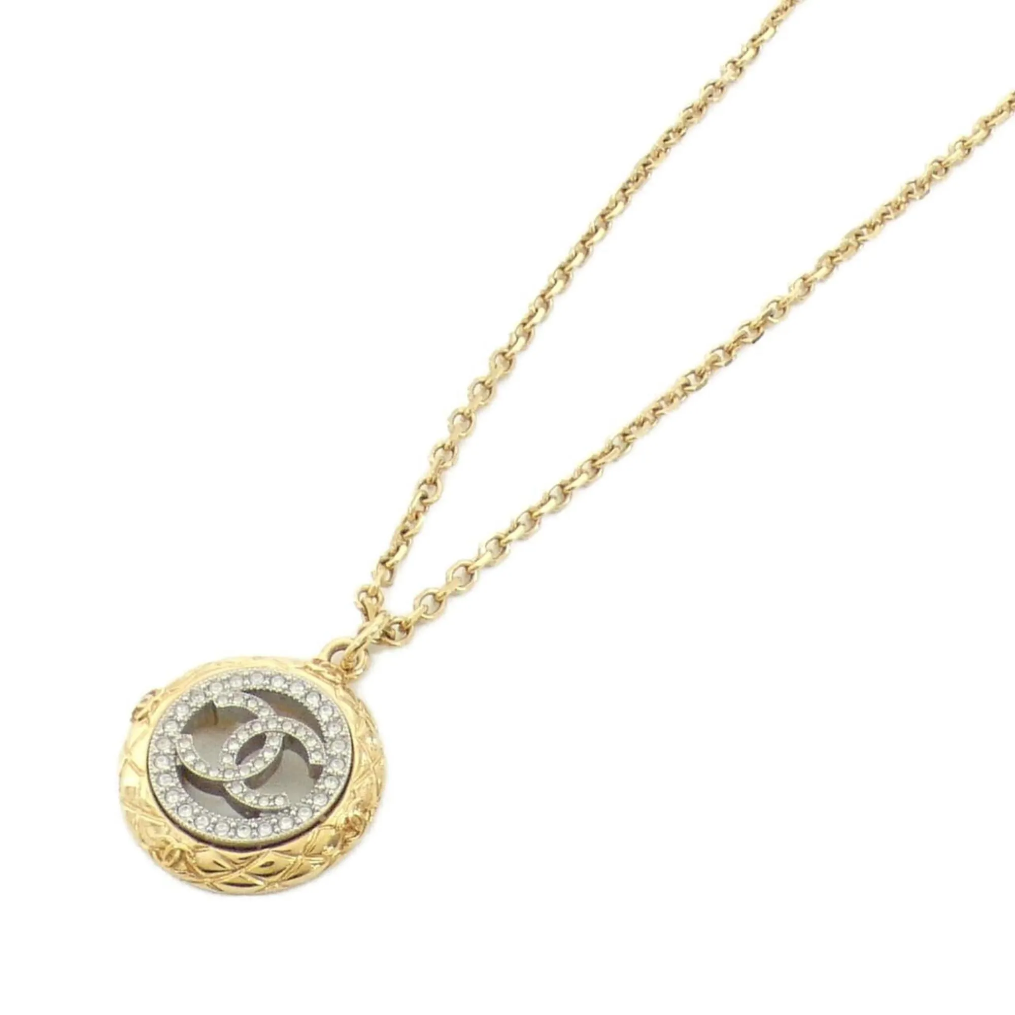 CHANEL Gold Necklace