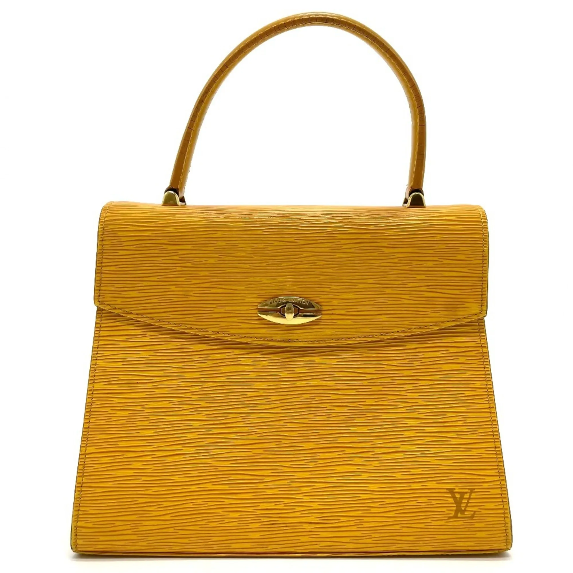 LOUIS VUITTON Yellow Leather Bag