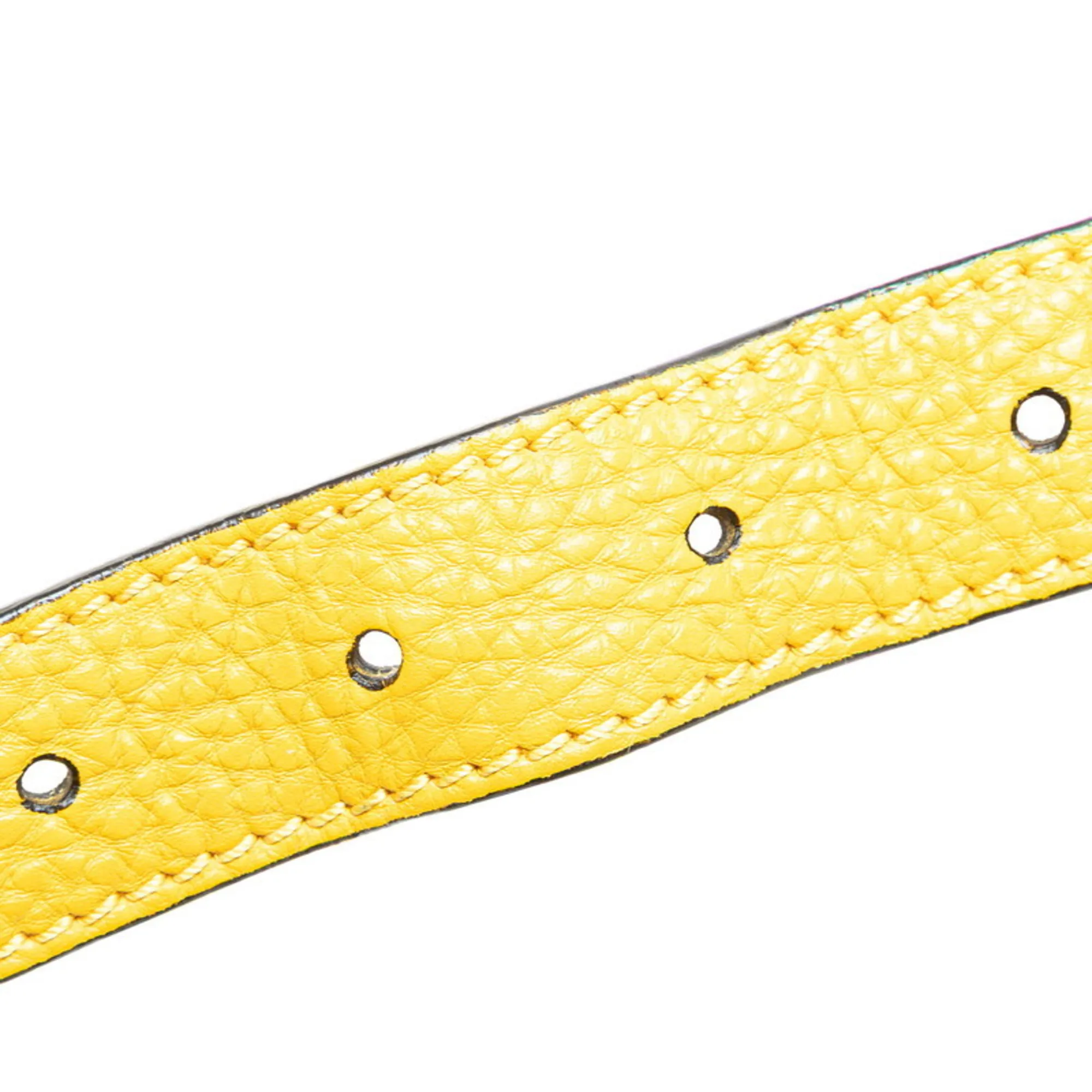 FENDI Green Leather Peekaboo Shoulder Bag