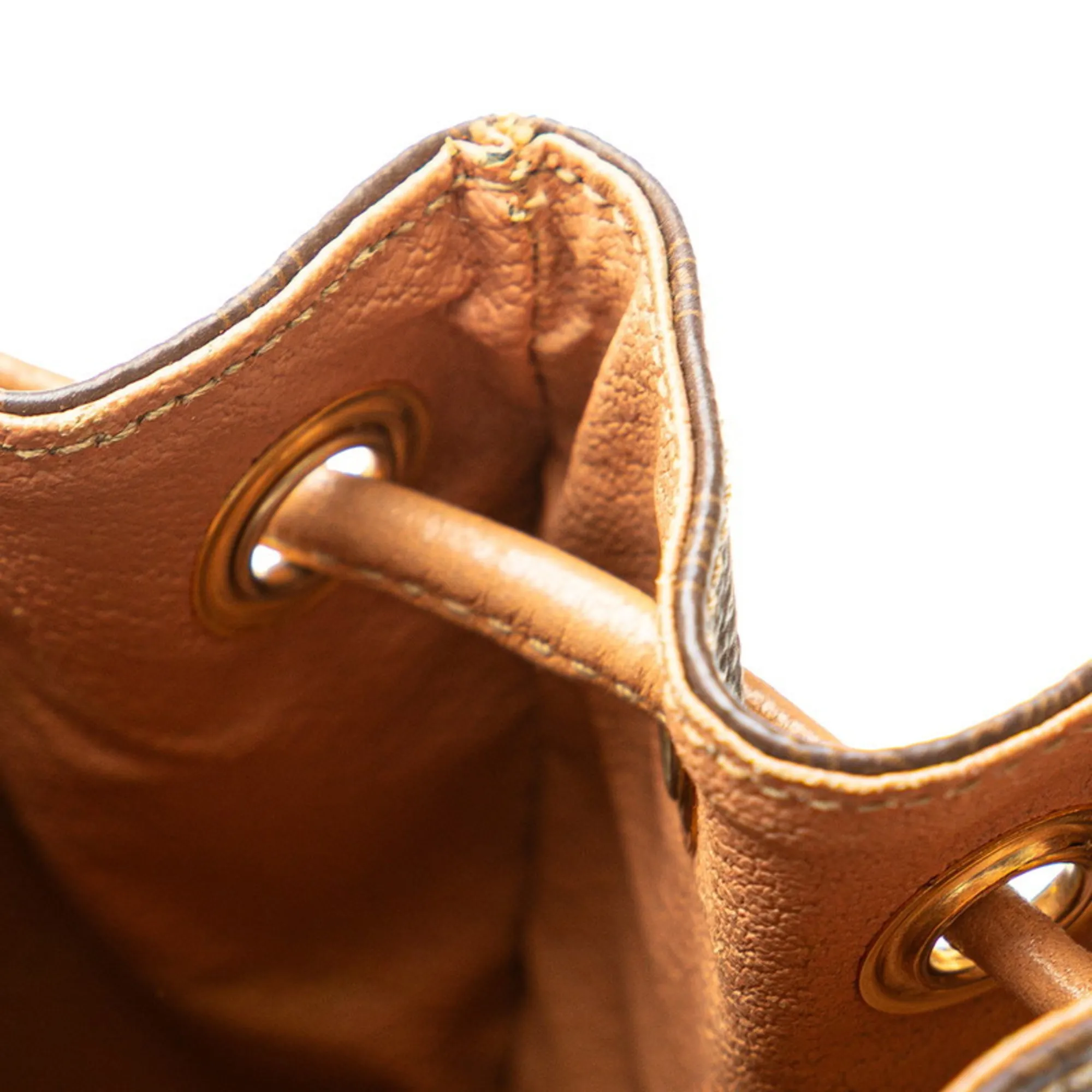 CELINE Brown Leather Backpack