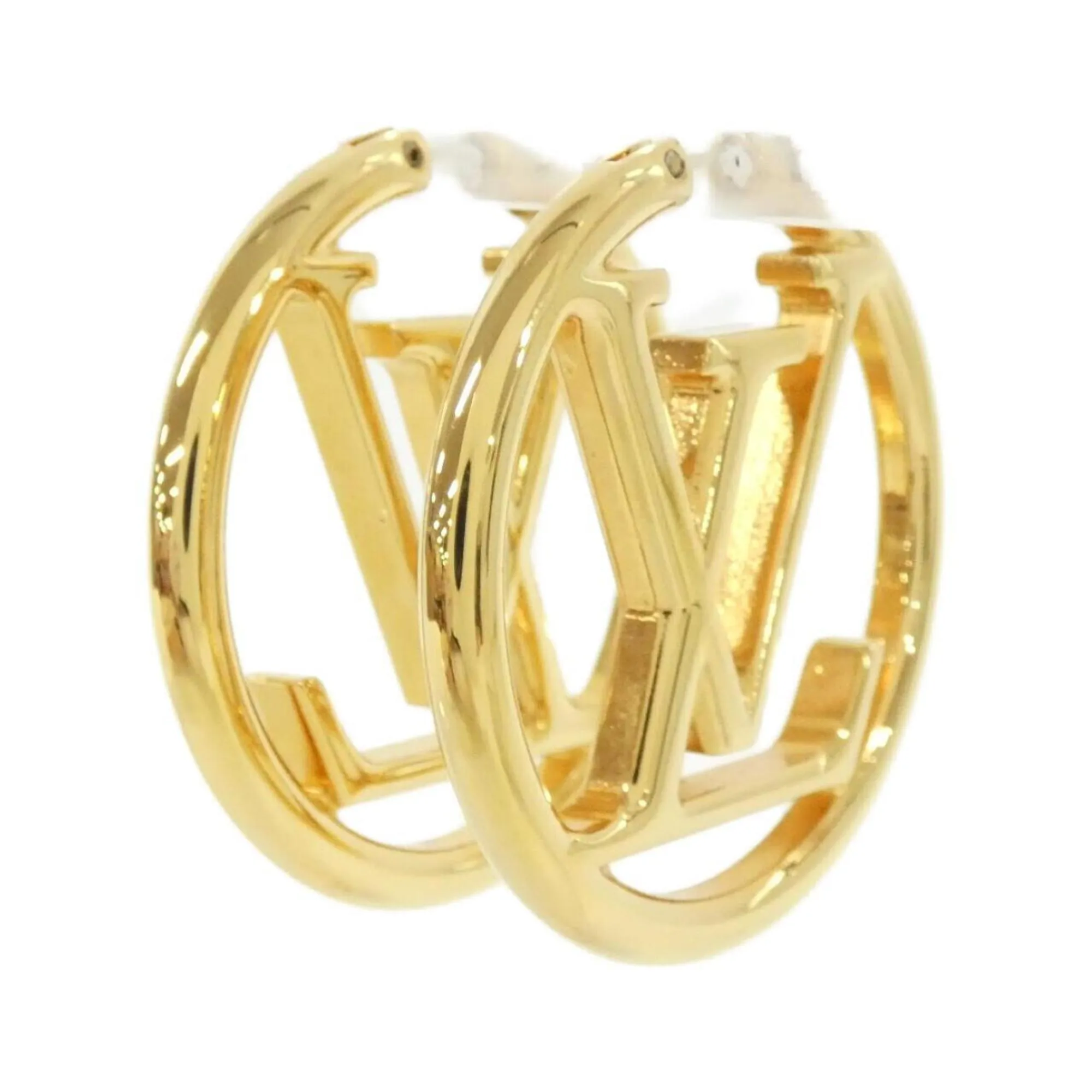 LOUIS VUITTON Gold Earrings