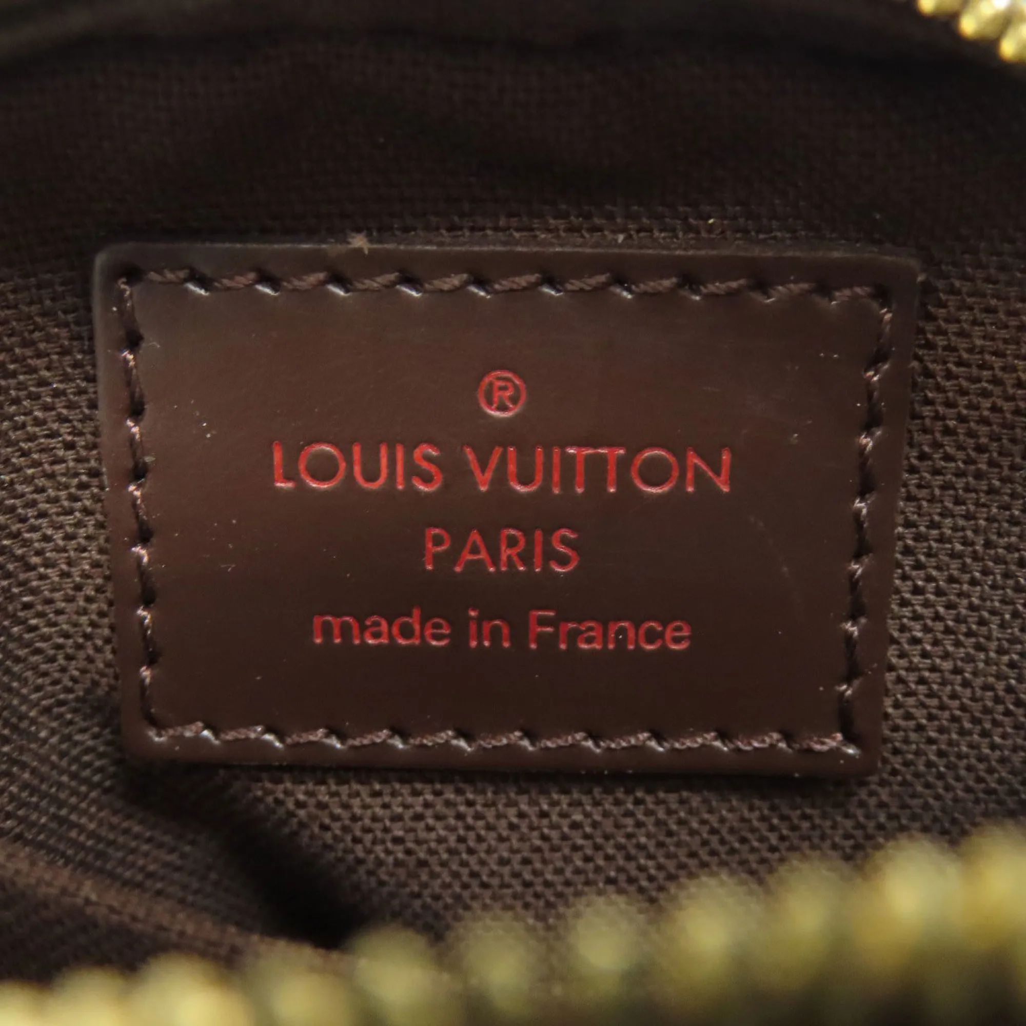 LOUIS VUITTON Brown Damier Pouch