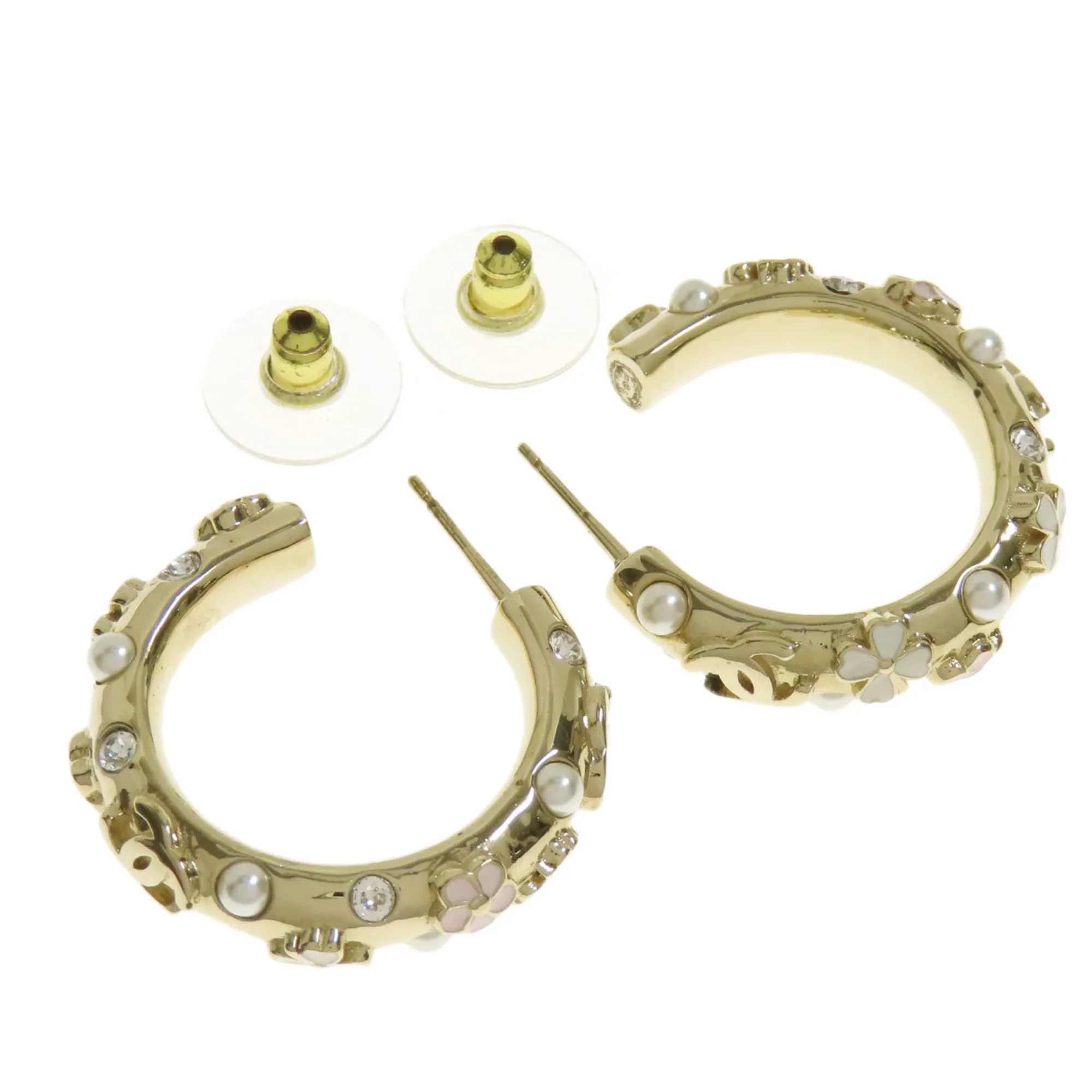 CHANEL Gold Earrings