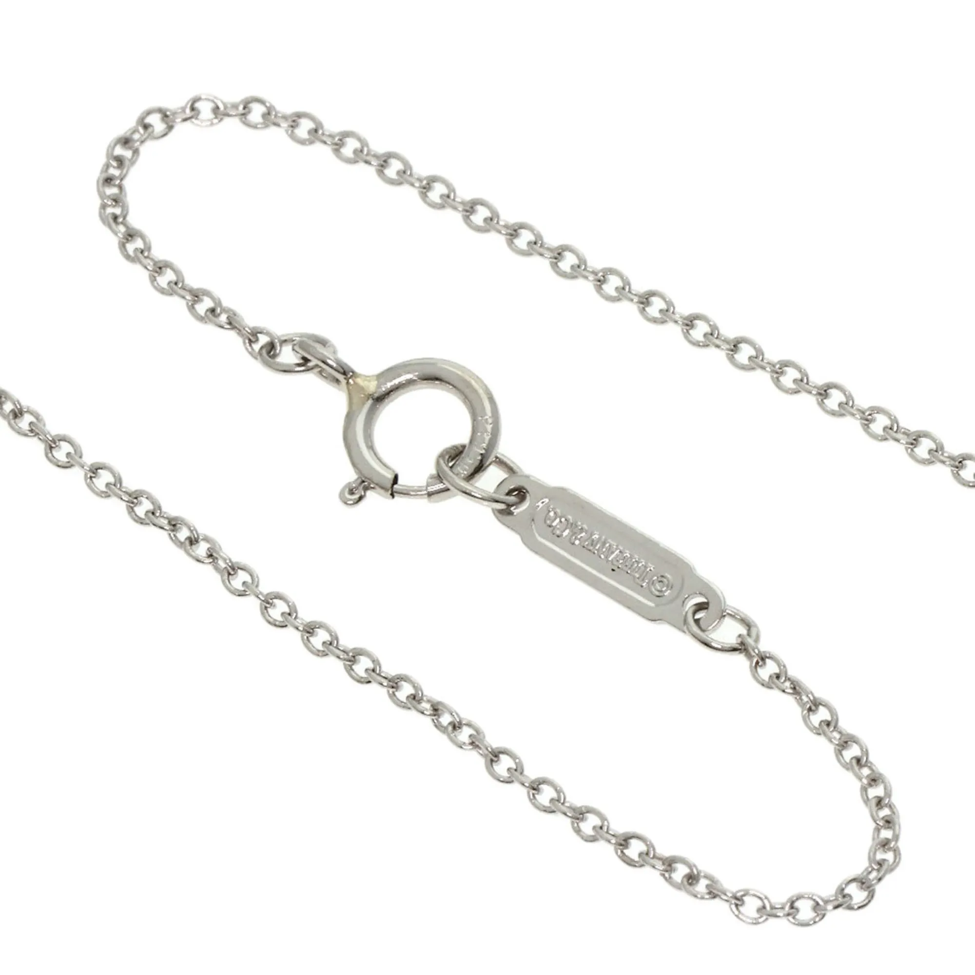 TIFFANY & CO. Silver Diamond Necklace