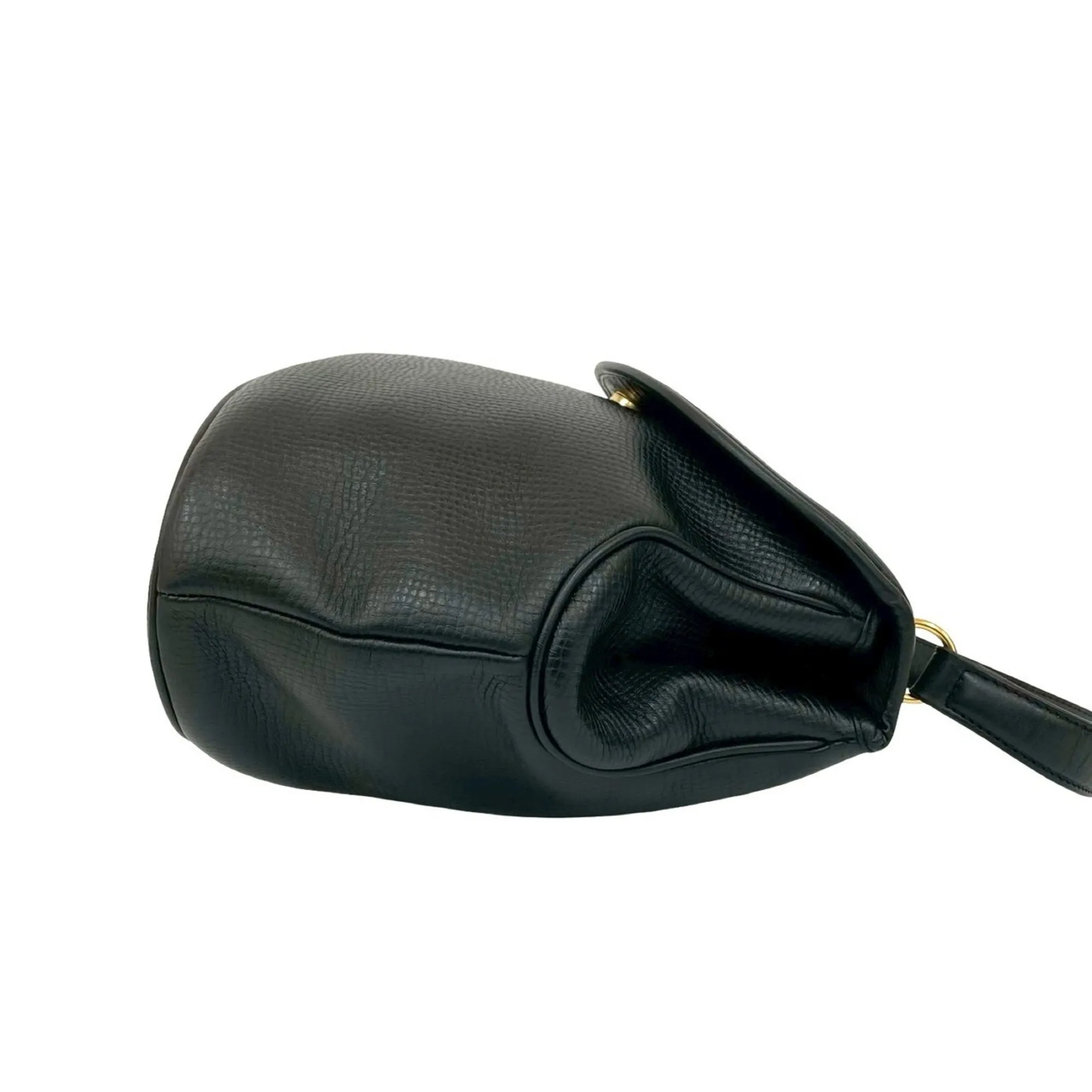 DIOR Black Leather Tote Bag