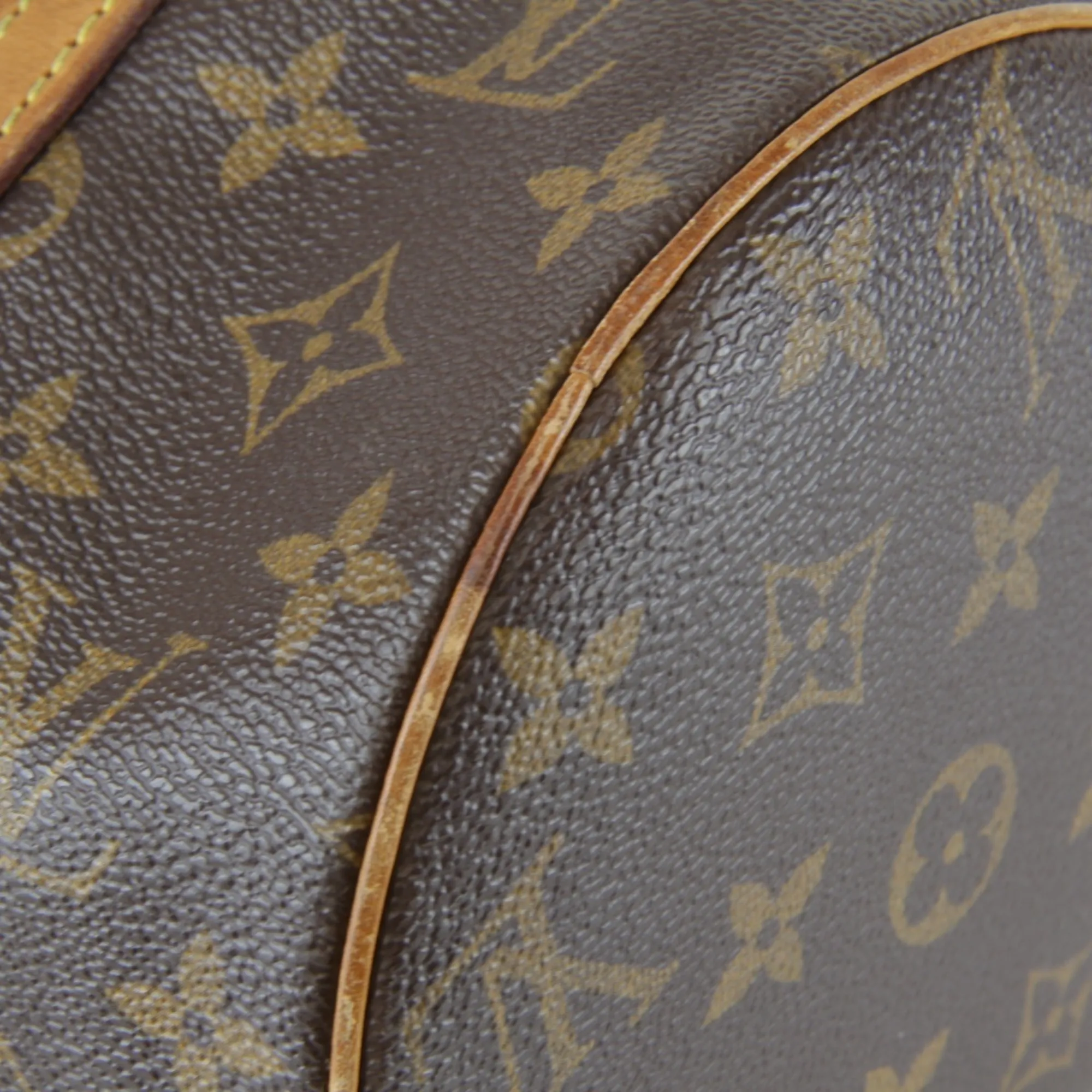 LOUIS VUITTON Brown Monogram Leather Bag