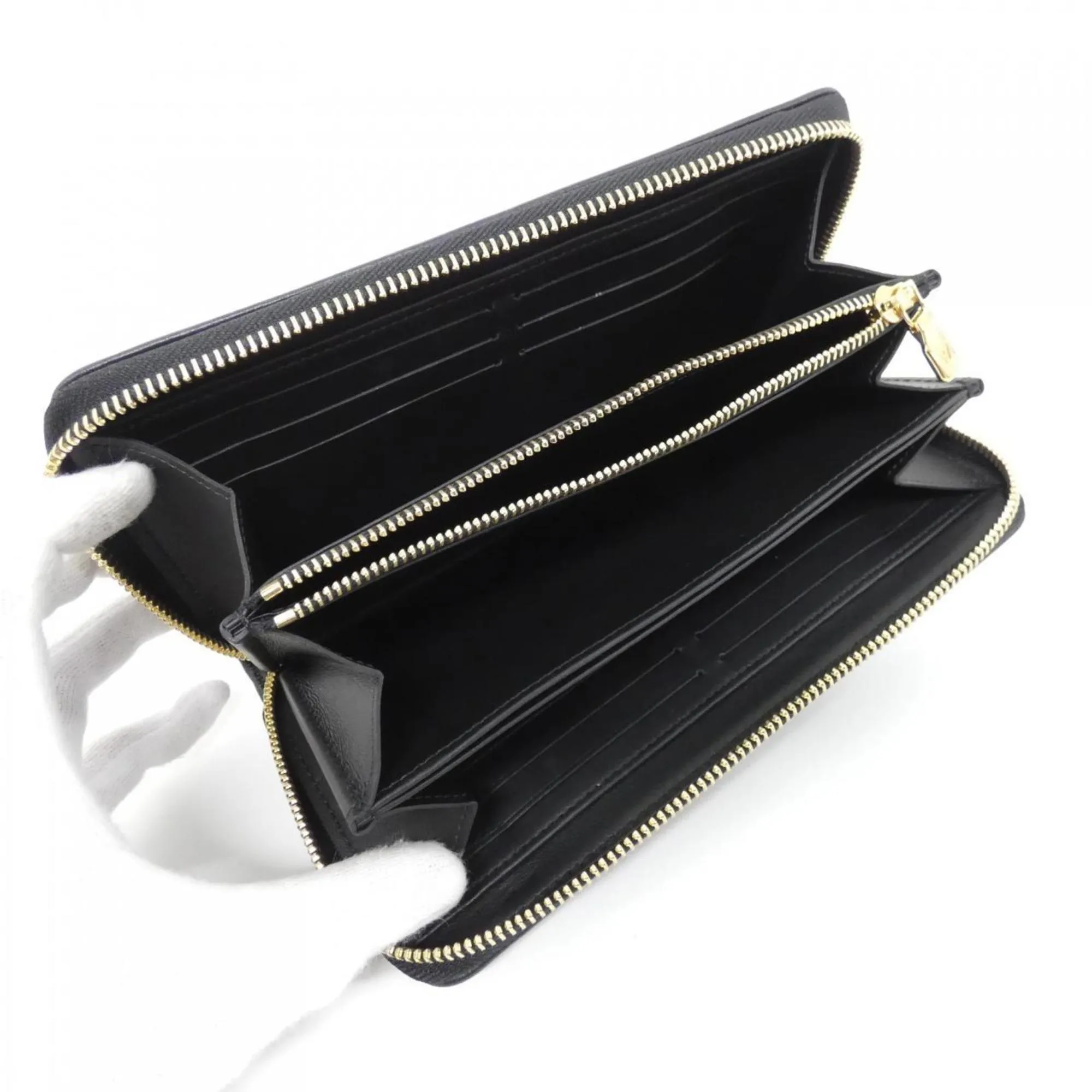 LOUIS VUITTON Black Wallet