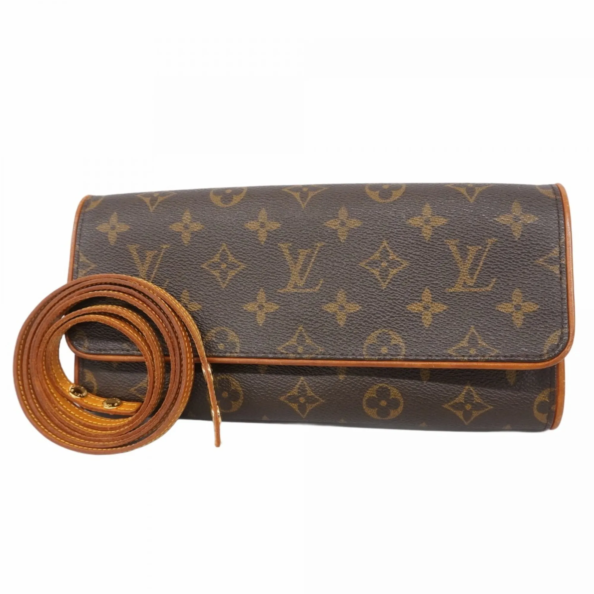 LOUIS VUITTON Brown Monogram Shoulder Bag