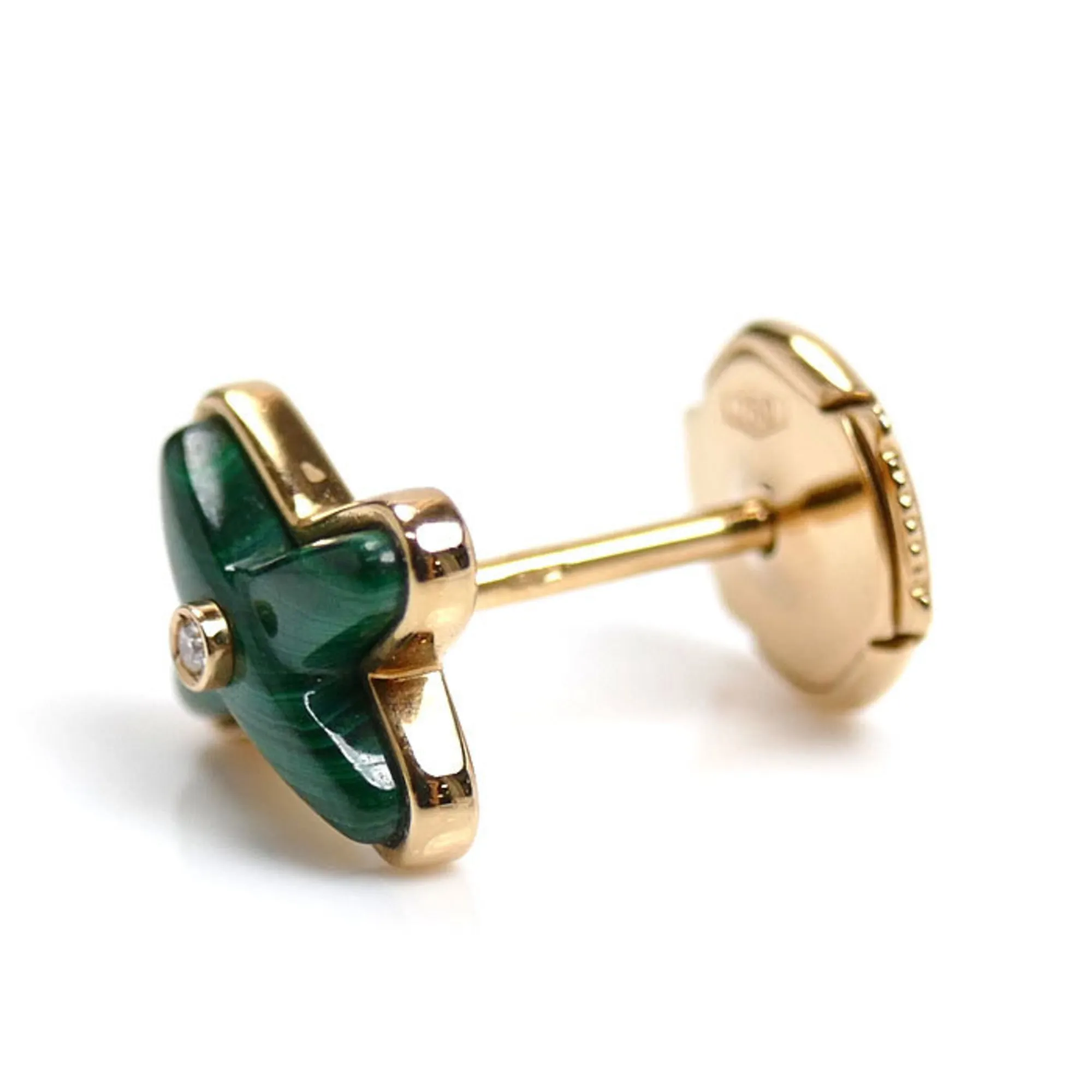 CHAUMET 18k Gold Diamond Earrings