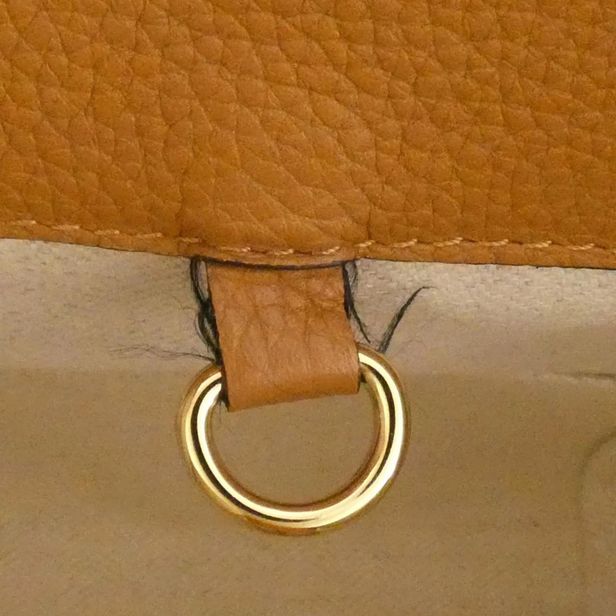 LOEWE Gold Hammock Shoulder Bag