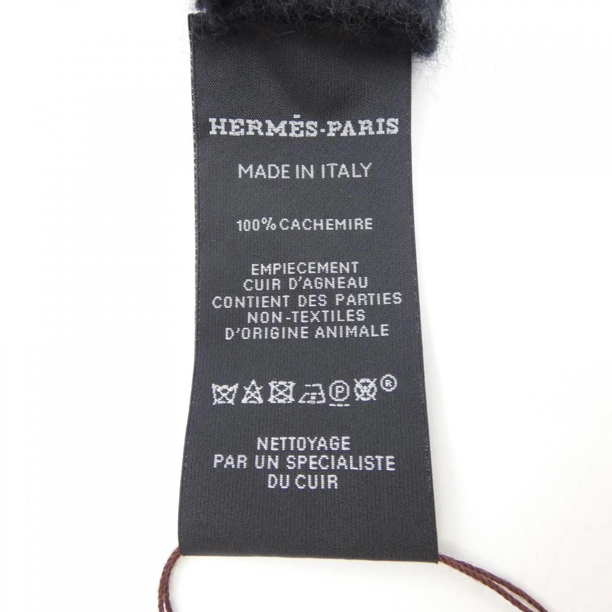 HERMES Black Scarf