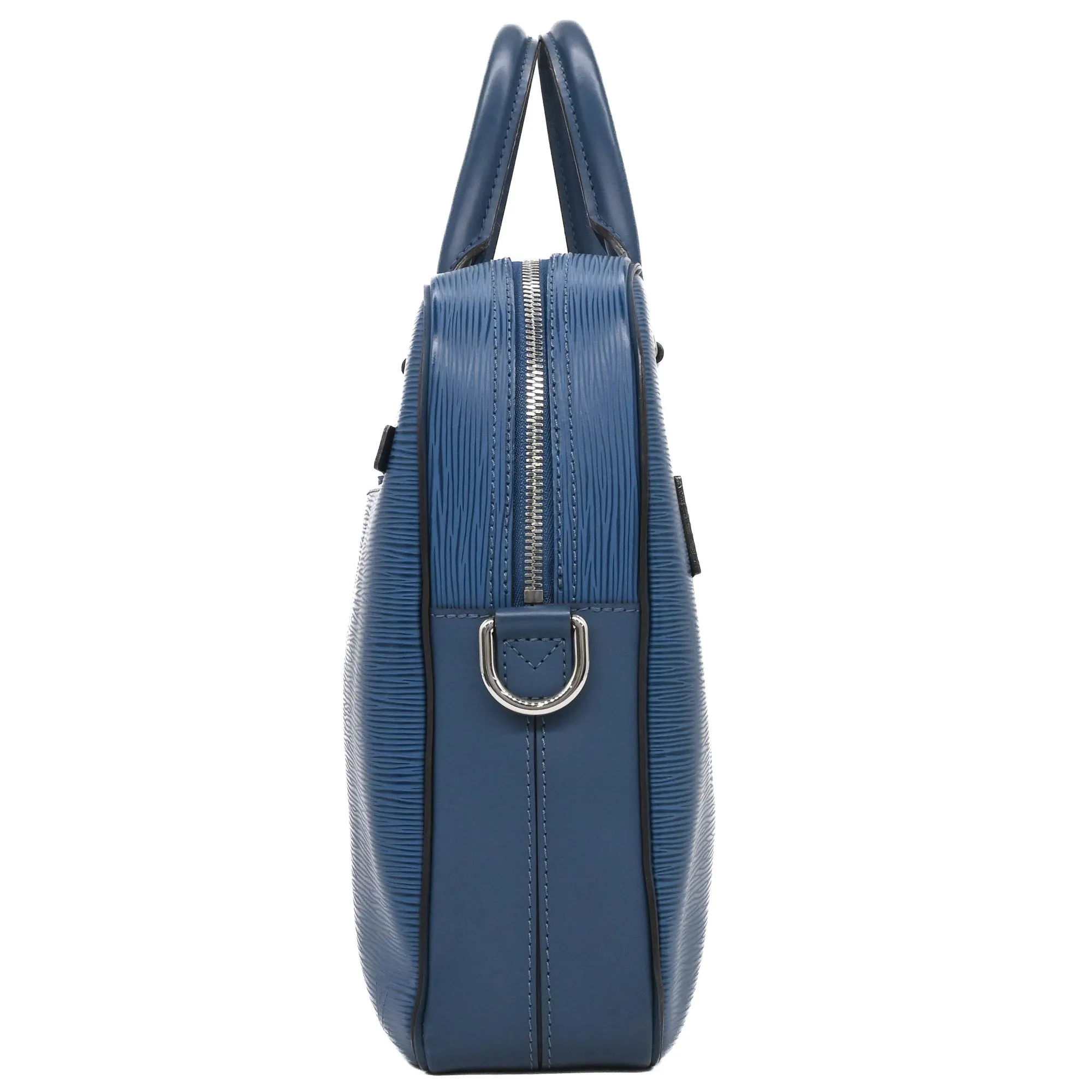 LOUIS VUITTON Blue Leather Bag