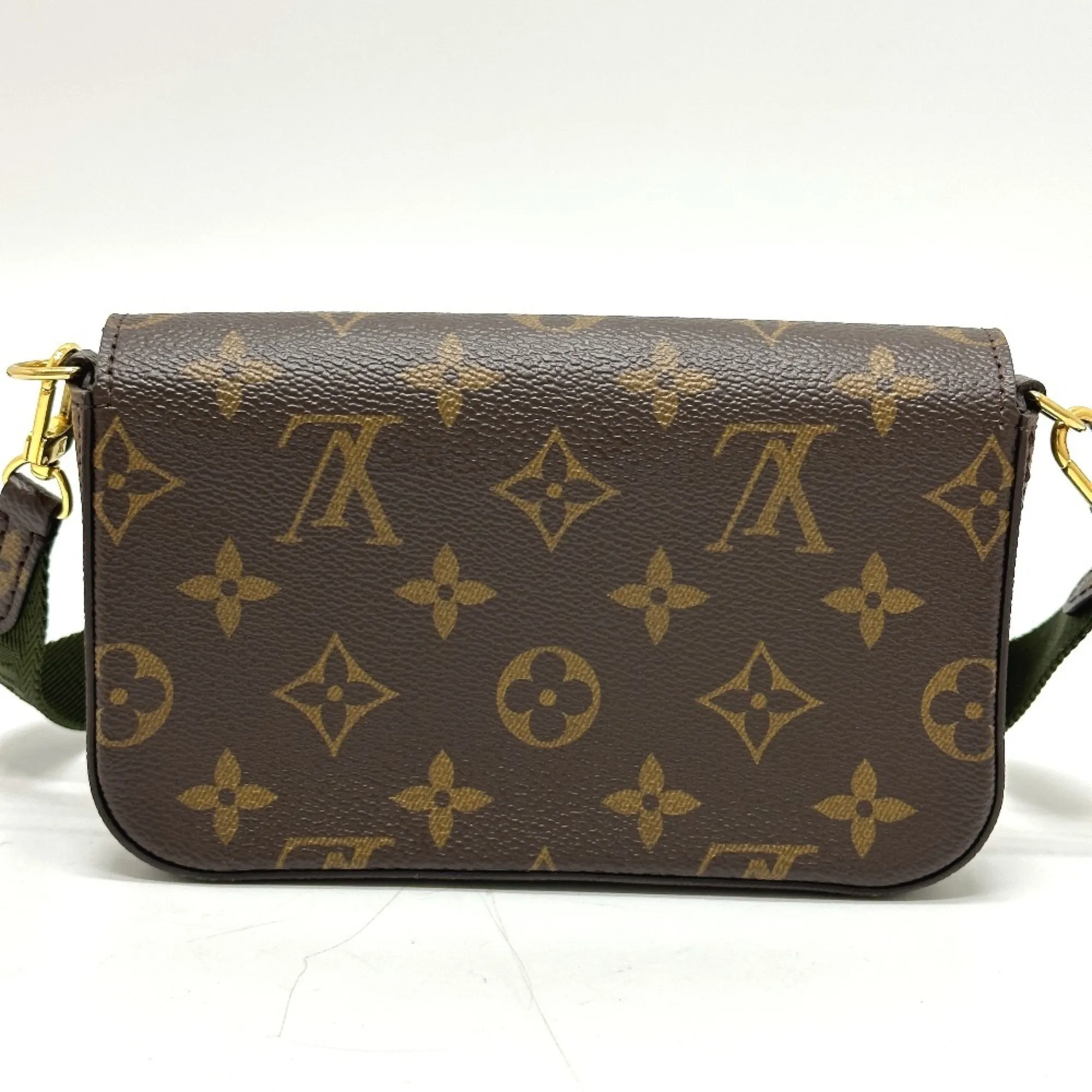 LOUIS VUITTON Brown Monogram Shoulder Bag