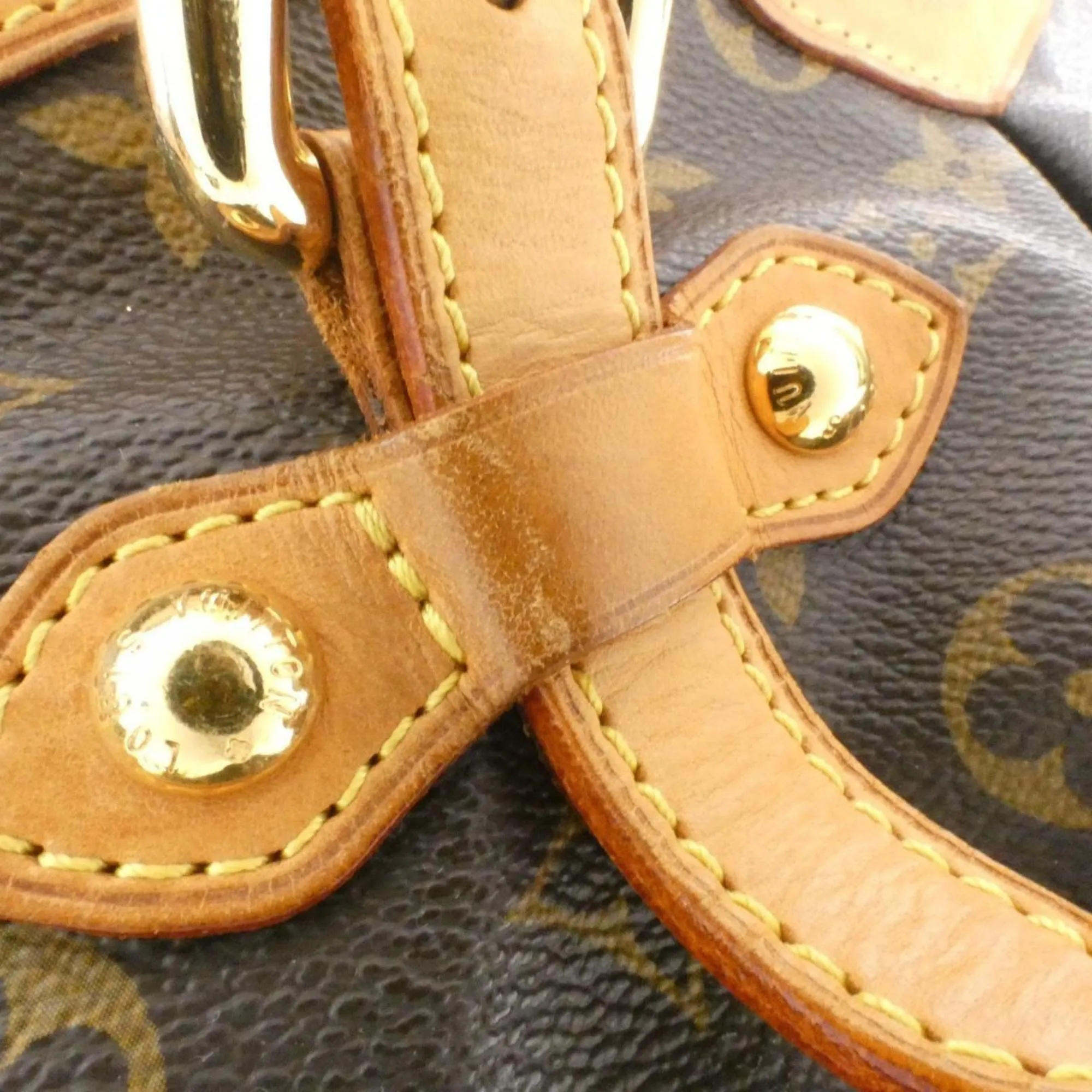 LOUIS VUITTON Brown Monogram Shoulder Bag