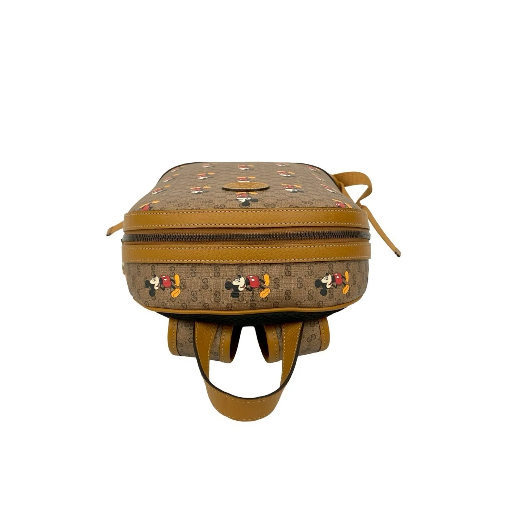 GUCCI Brown Leather Backpack