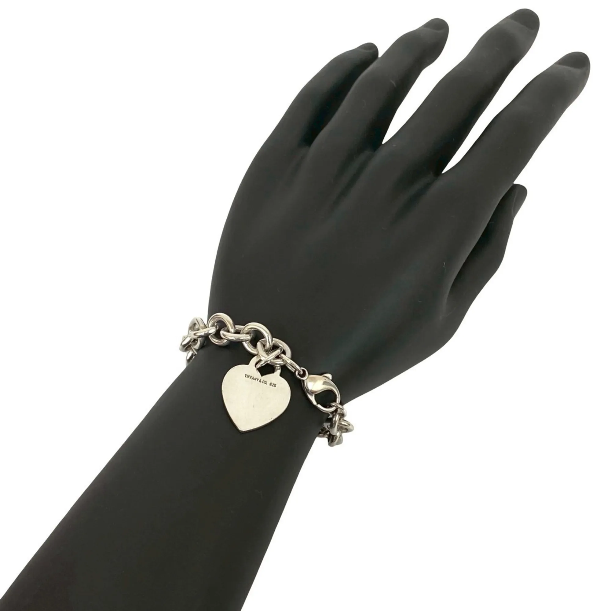 TIFFANY & CO. Silver Charm Bracelet