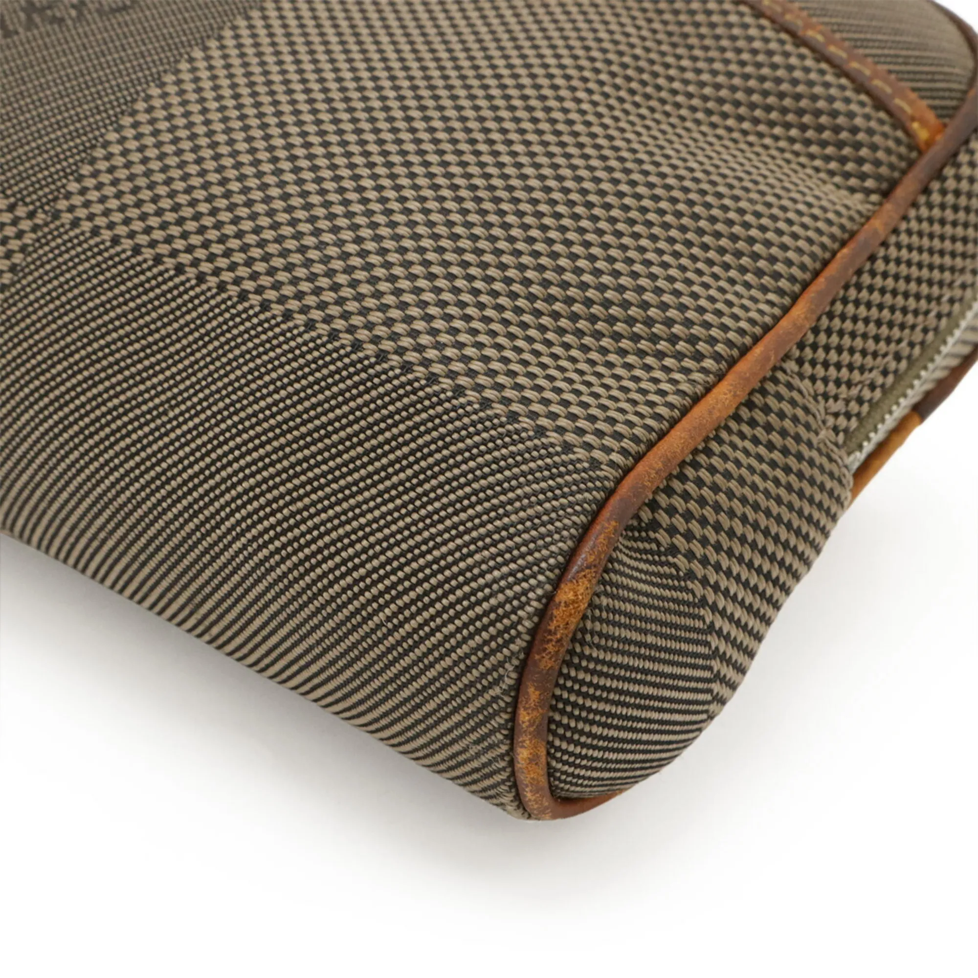 LOUIS VUITTON Brown Damier Leather Fanny Pack