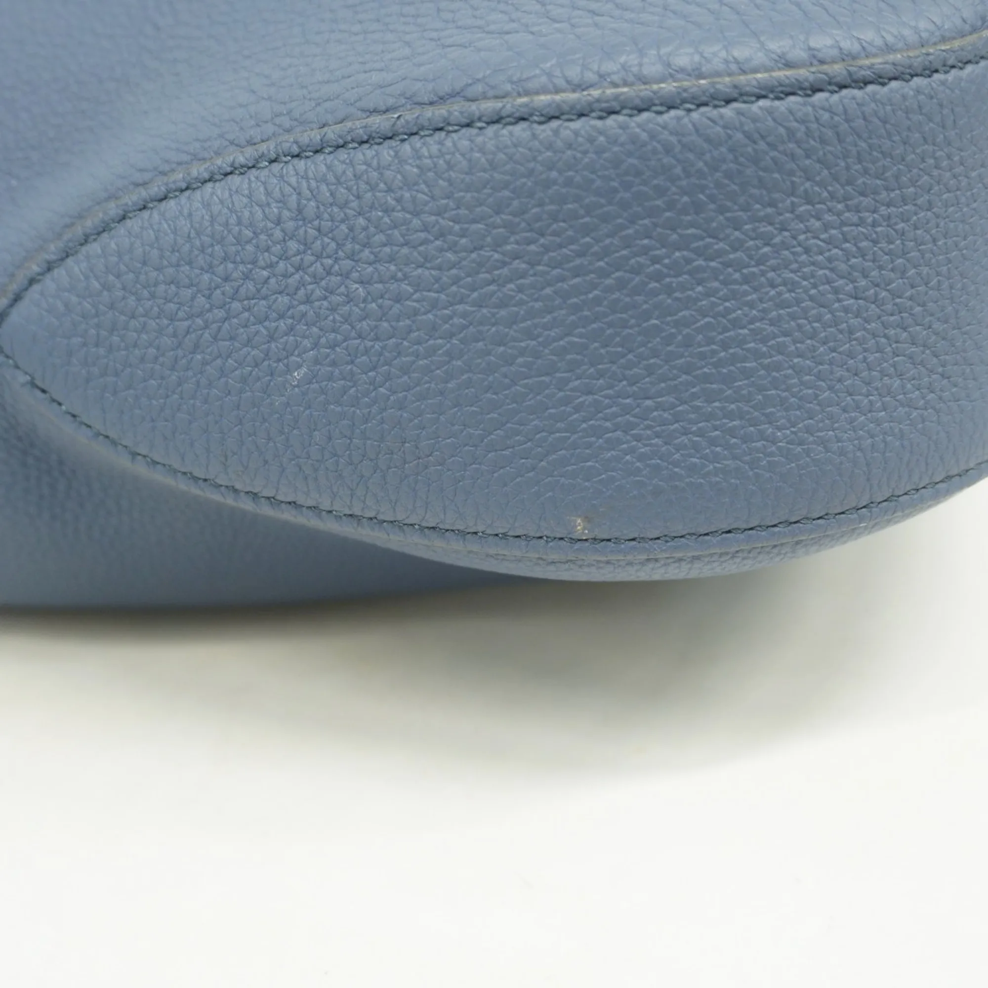 GUCCI Blue Leather Jackie Shoulder Bag