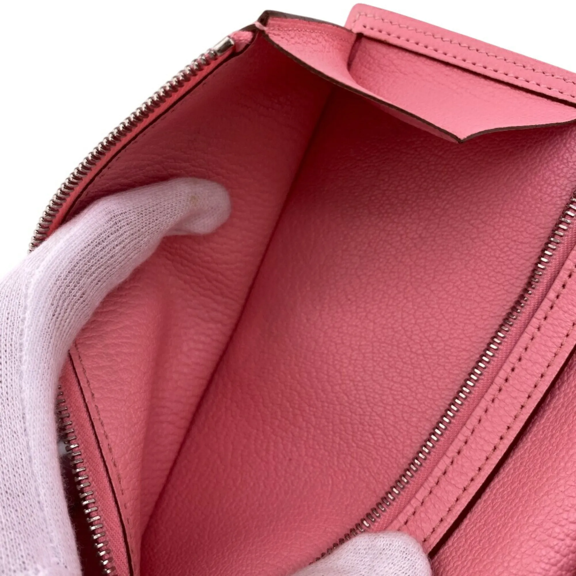 HERMES Pink Wallet