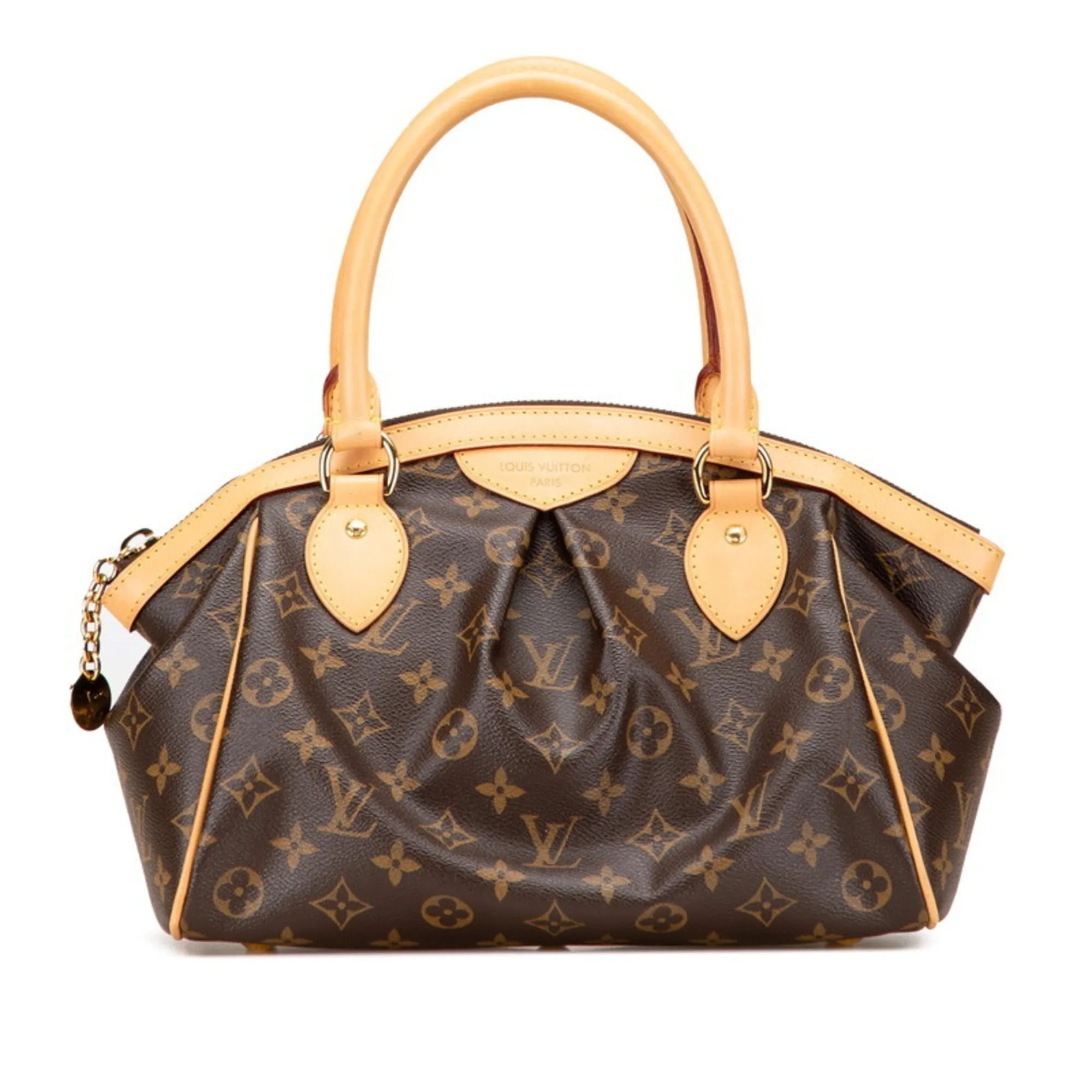 LOUIS VUITTON Brown Monogram Leather Bag