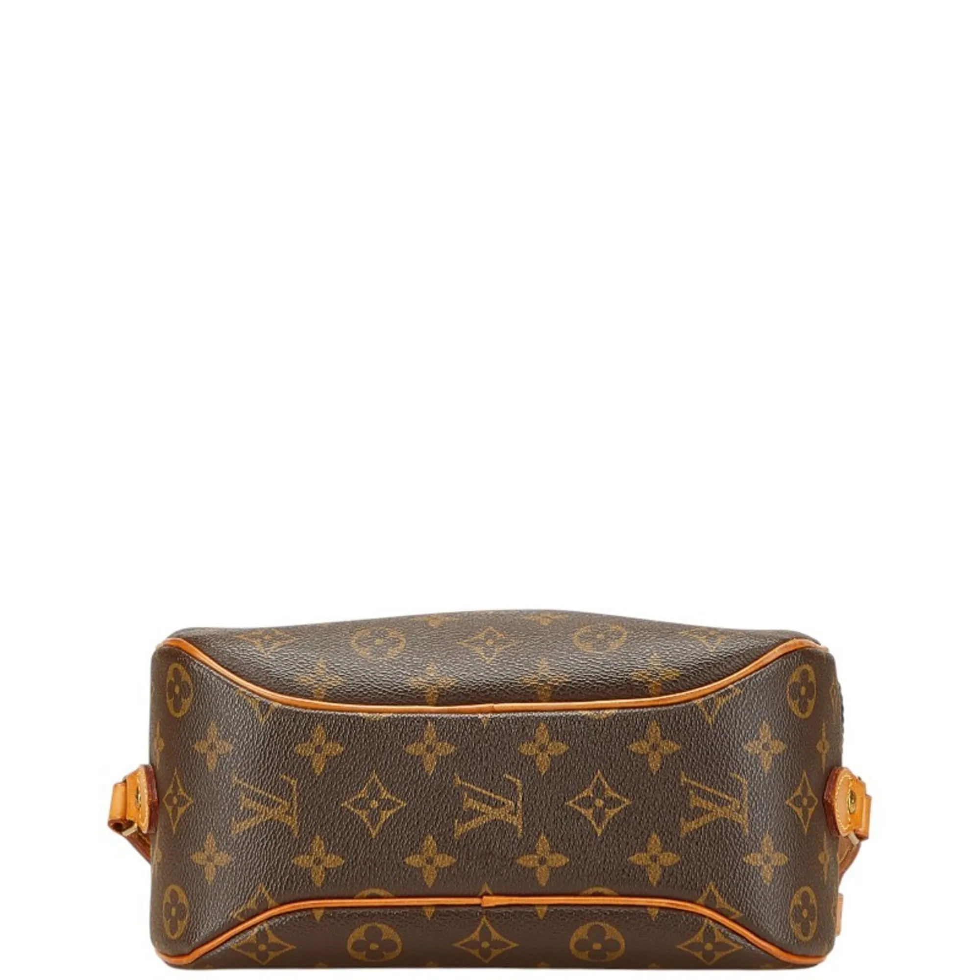 LOUIS VUITTON Brown Monogram Leather Shoulder Bag