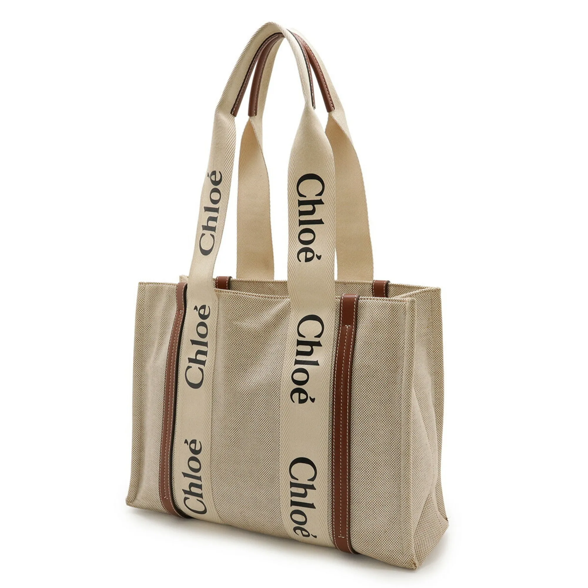 CHLOE Brown Leather Shoulder Bag