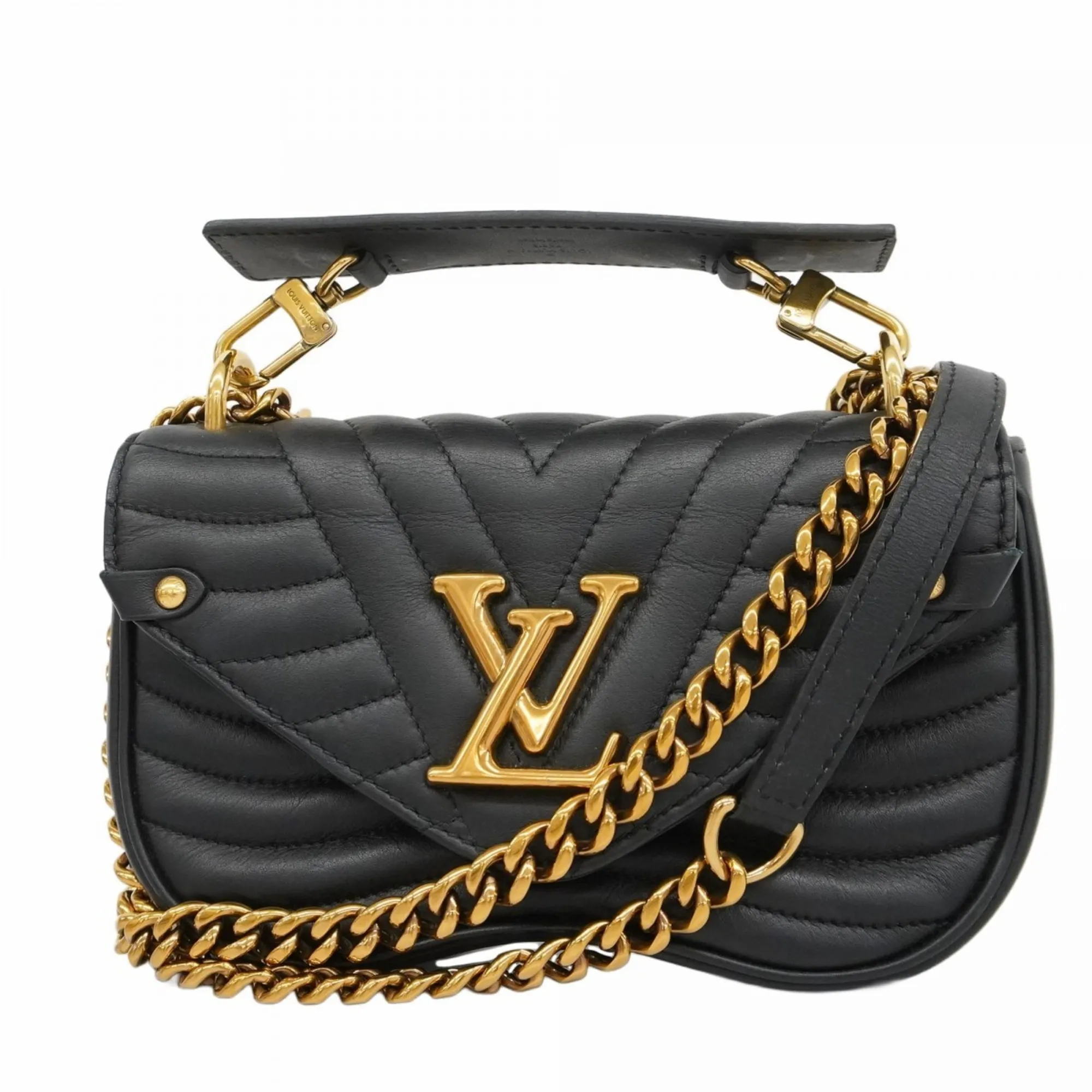 LOUIS VUITTON Black Shoulder Bag