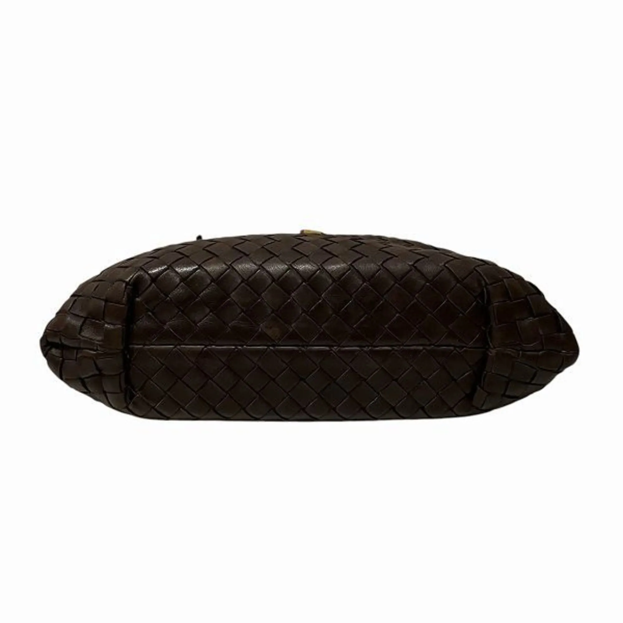 BOTTEGA VENETA Brown Intrecciato Bag