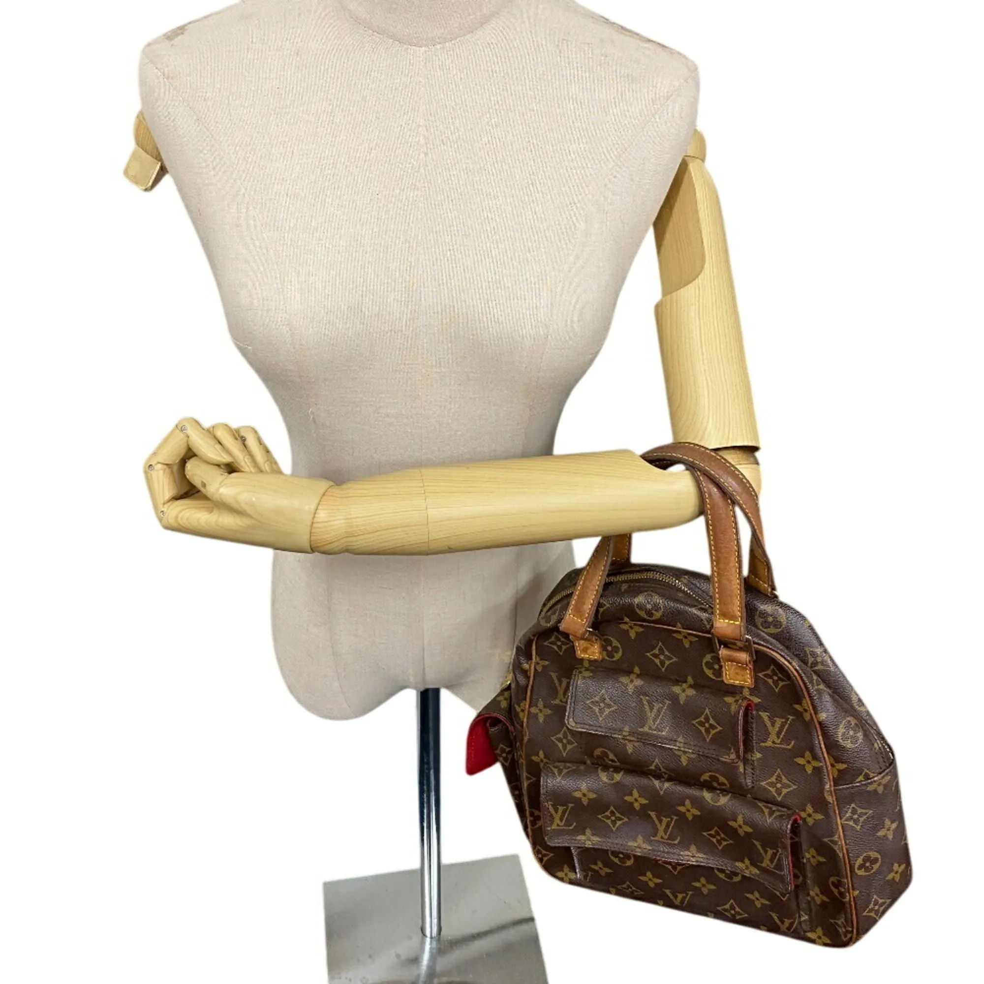 LOUIS VUITTON Brown Monogram Tote Bag