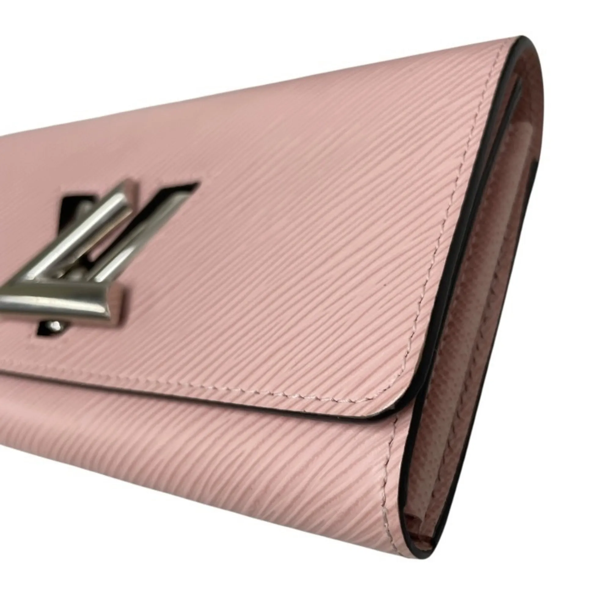 LOUIS VUITTON Pink Leather Wallet