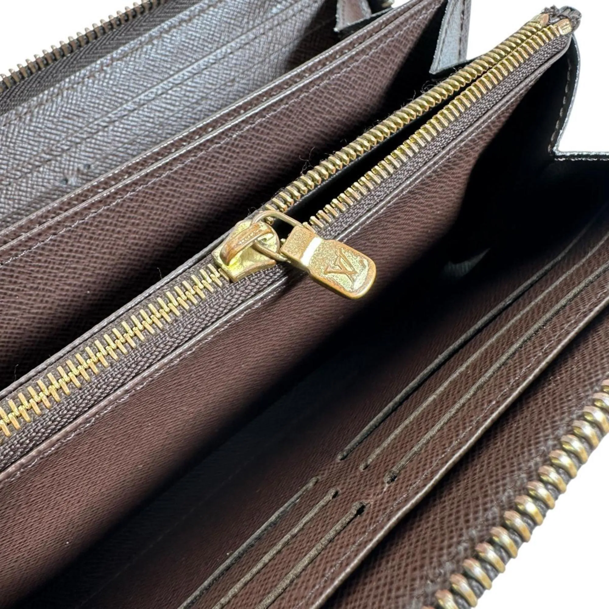 LOUIS VUITTON Brown Damier Wallet