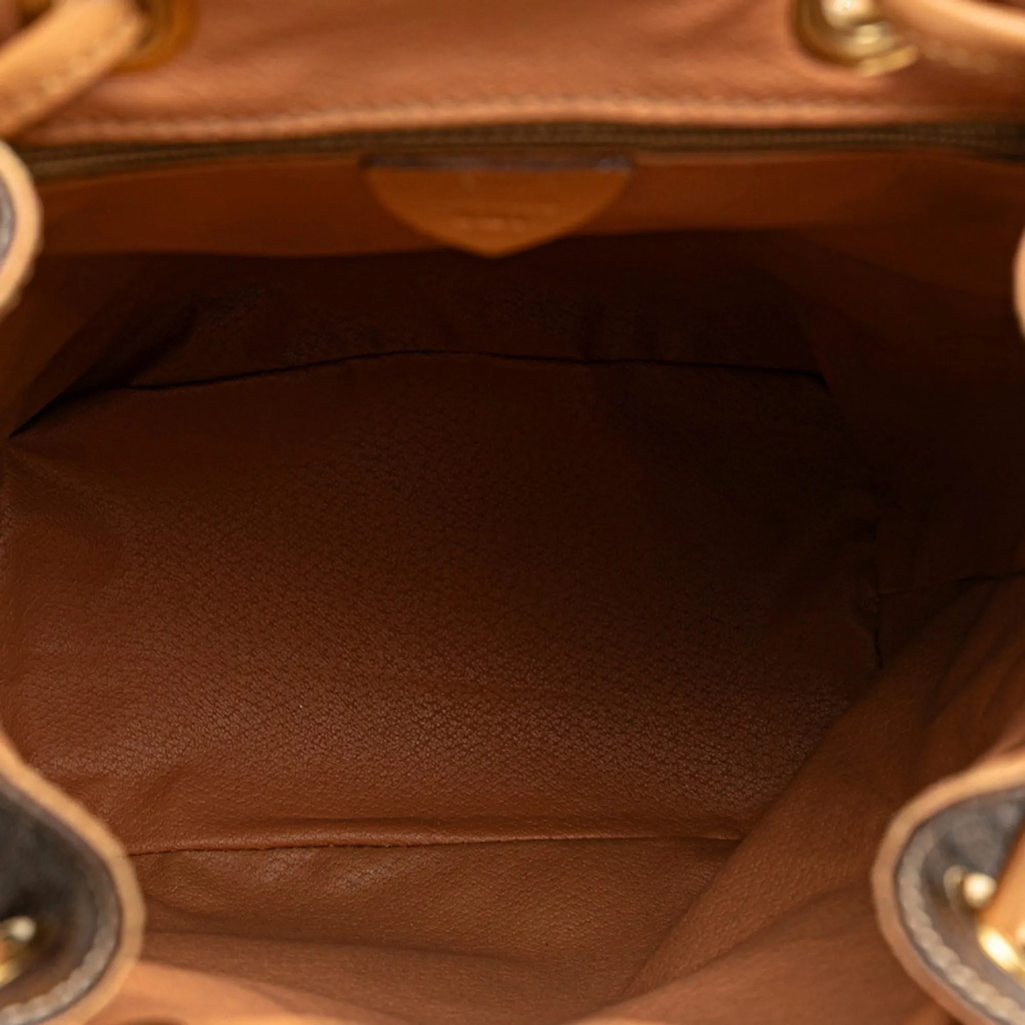 CELINE Brown Leather Backpack