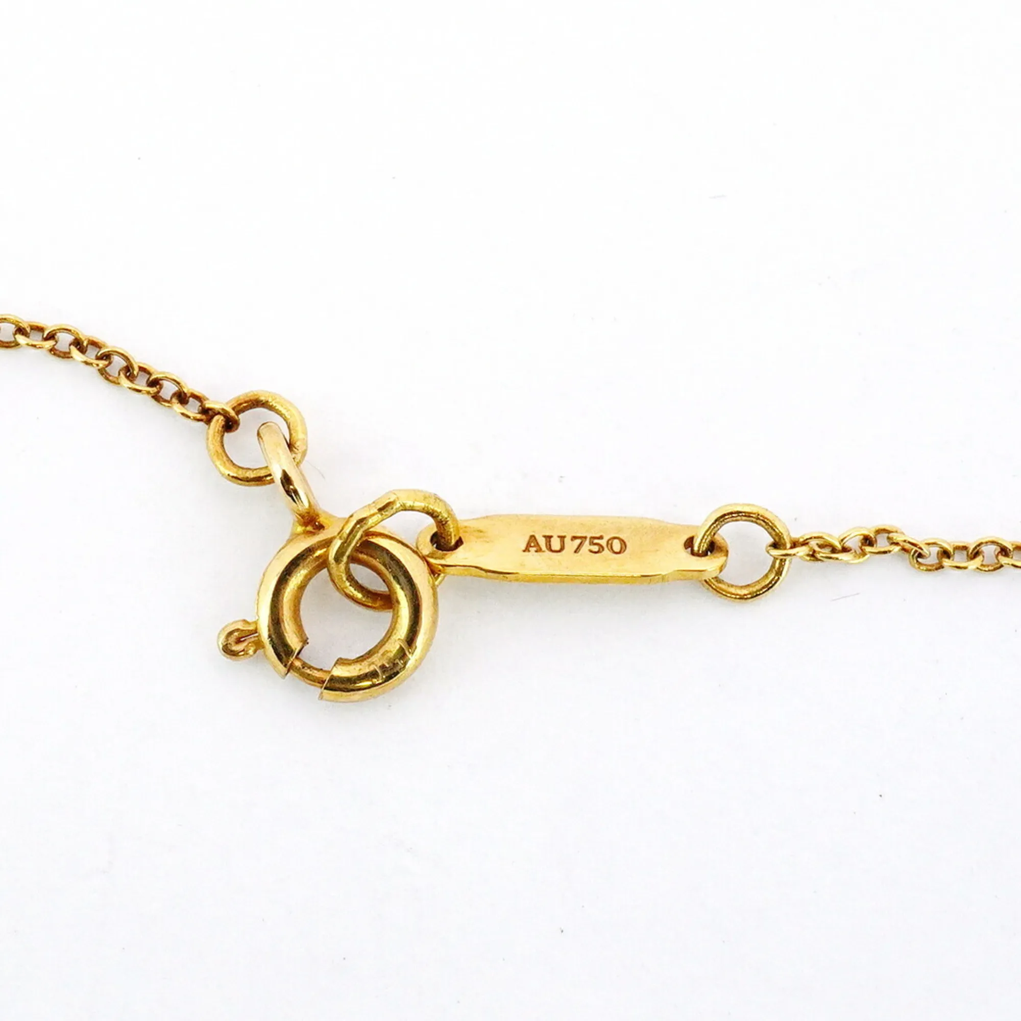 TIFFANY & CO. 18k Gold Diamond Necklace