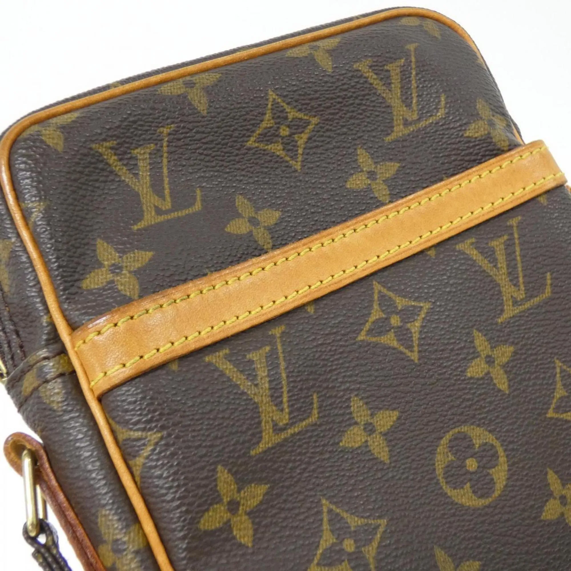 LOUIS VUITTON Brown Monogram Shoulder Bag