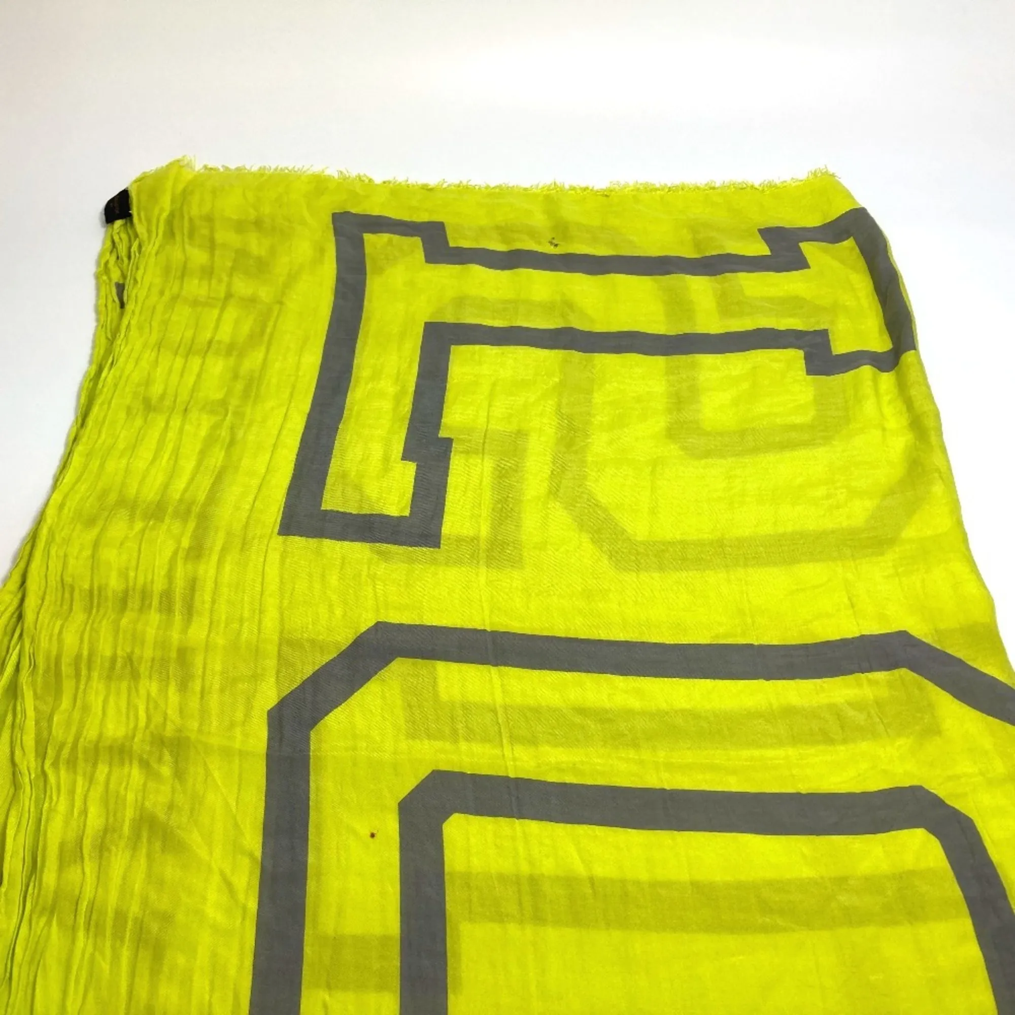 LOUIS VUITTON Yellow Scarf