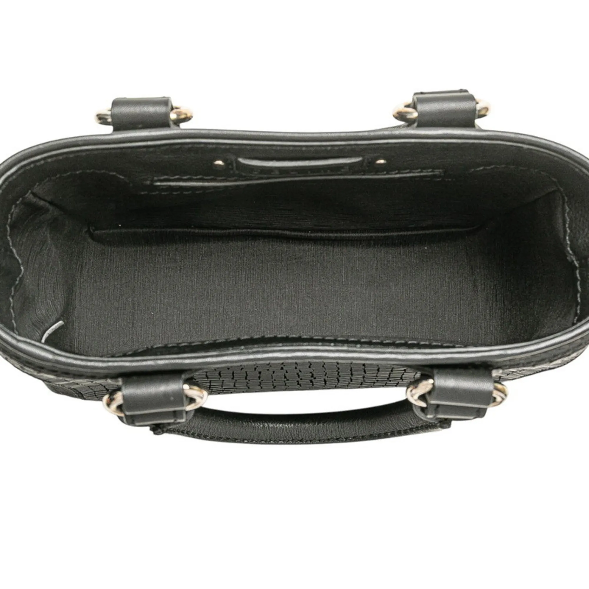 CELINE Black Leather Pouch