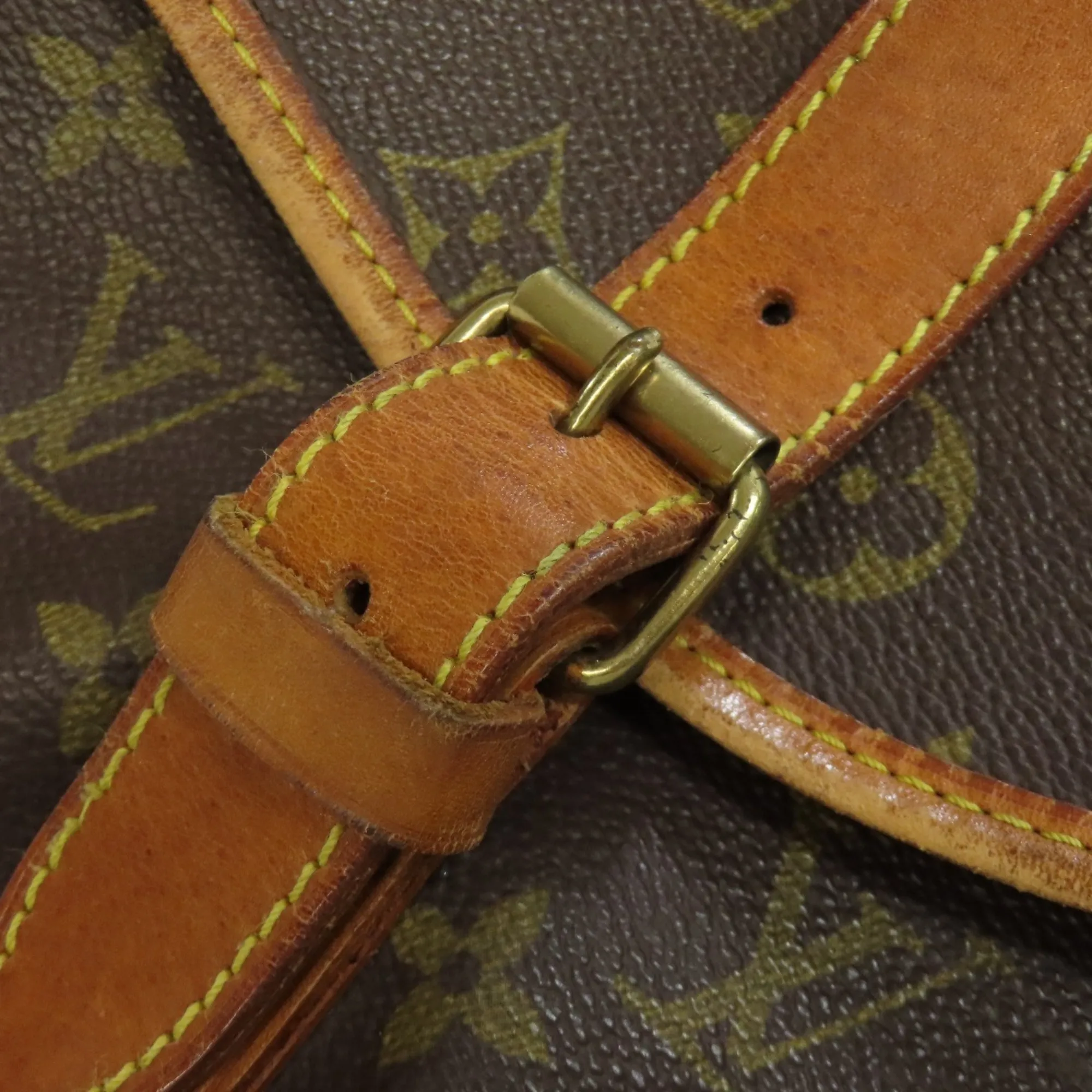 LOUIS VUITTON Brown Monogram Shoulder Bag