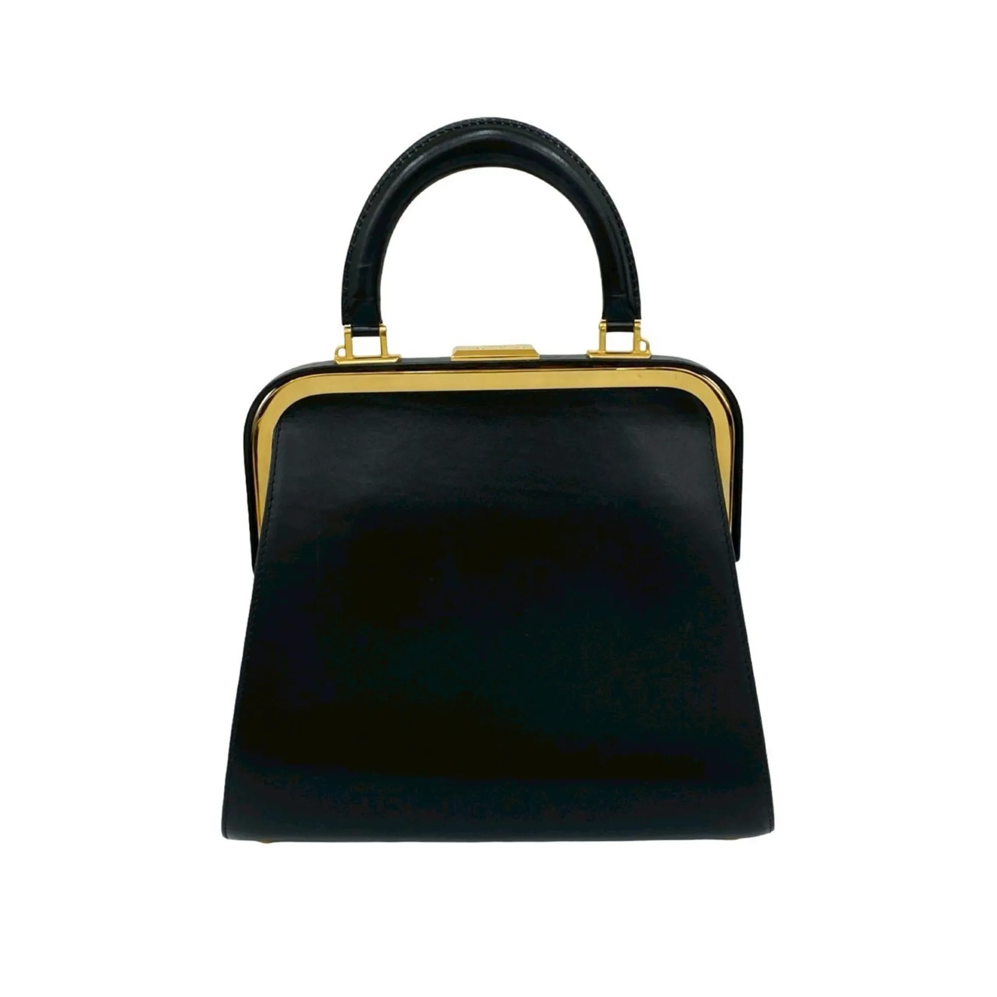DIOR Black Leather Tote Bag