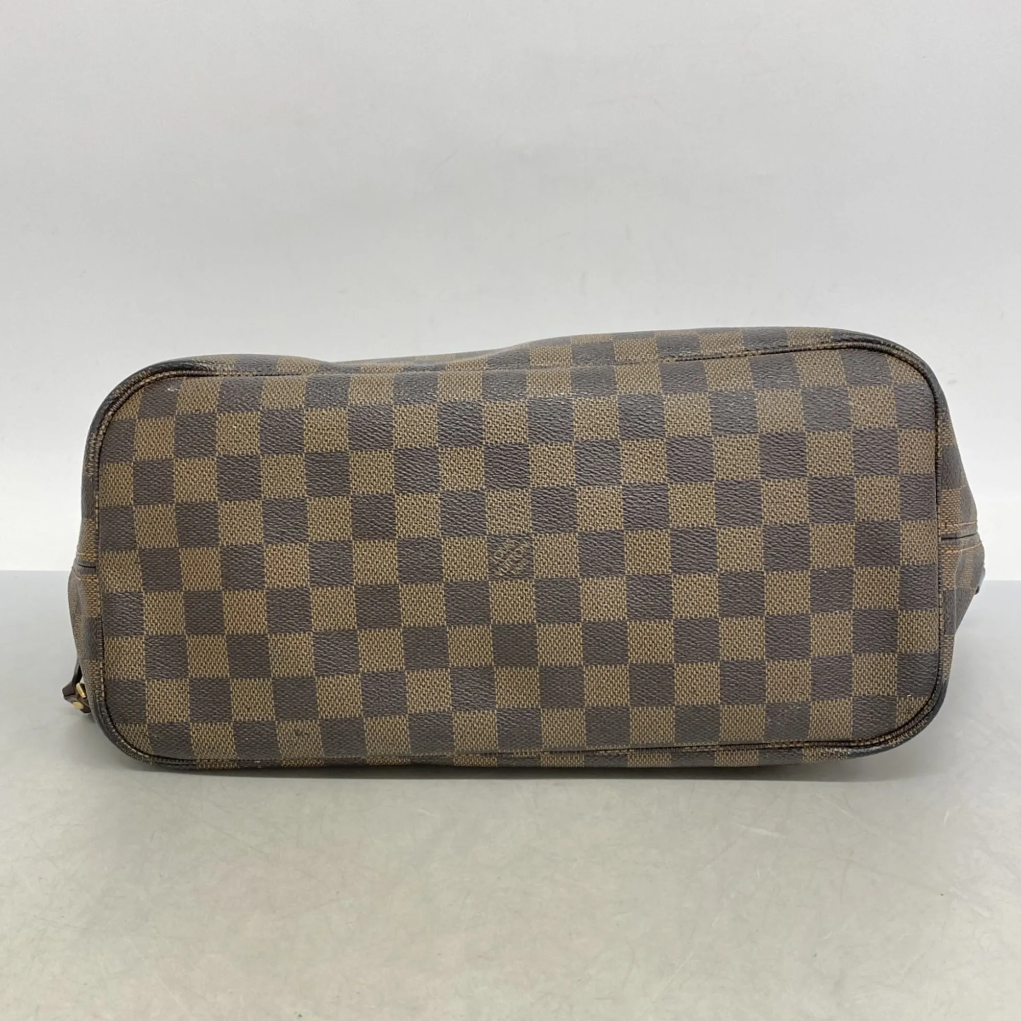 LOUIS VUITTON Brown Damier Neverfull MM Tote Bag