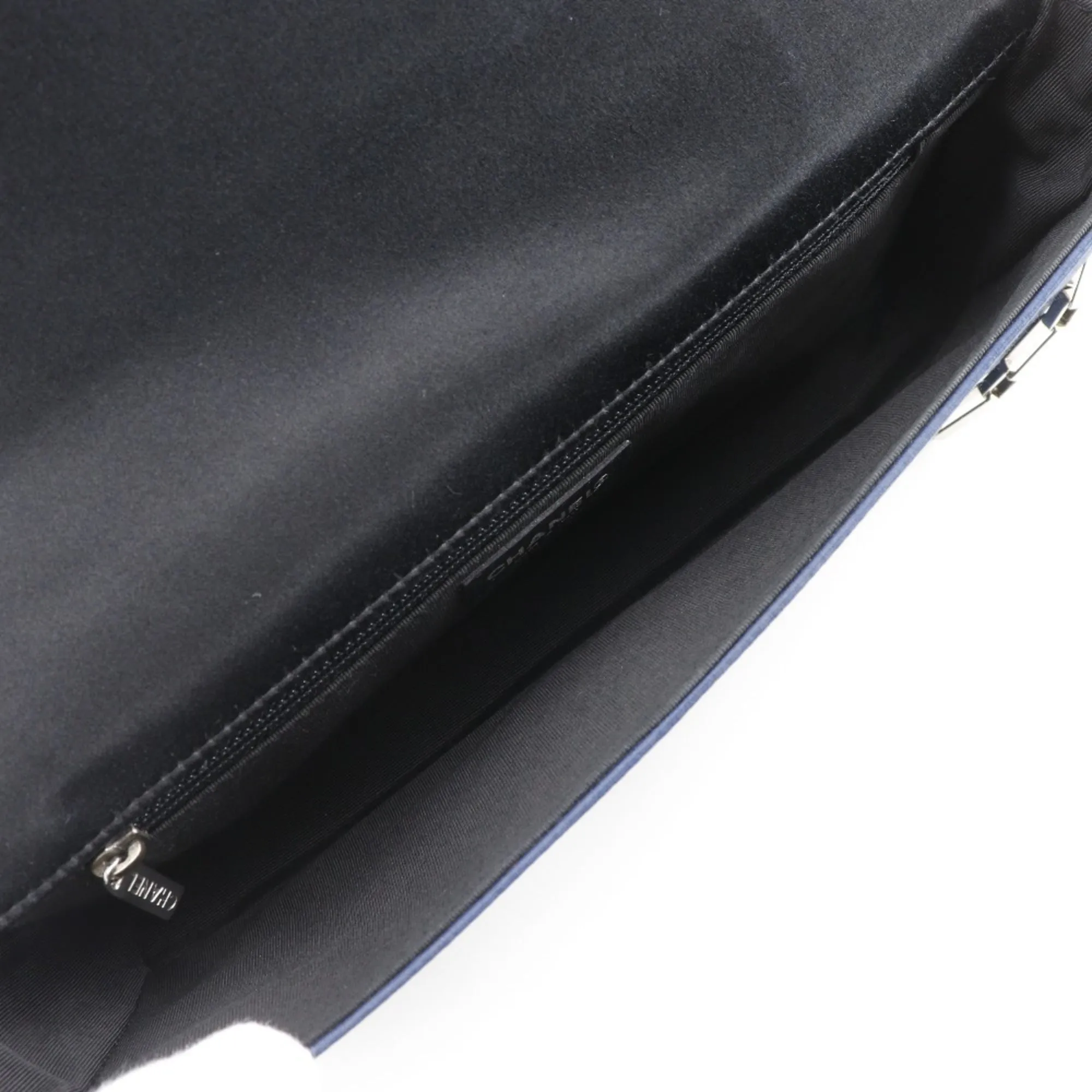 CHANEL Blue Shoulder Bag